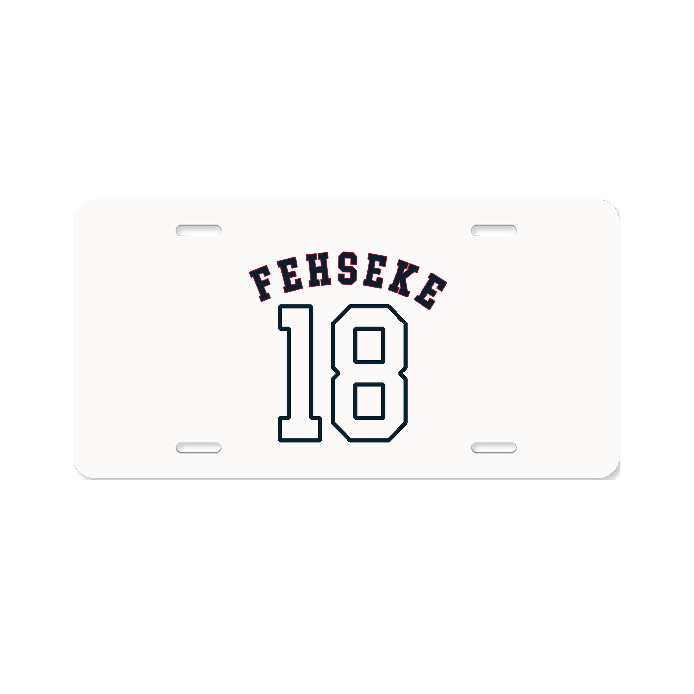 License Plate — Shirsey Arch in Classic