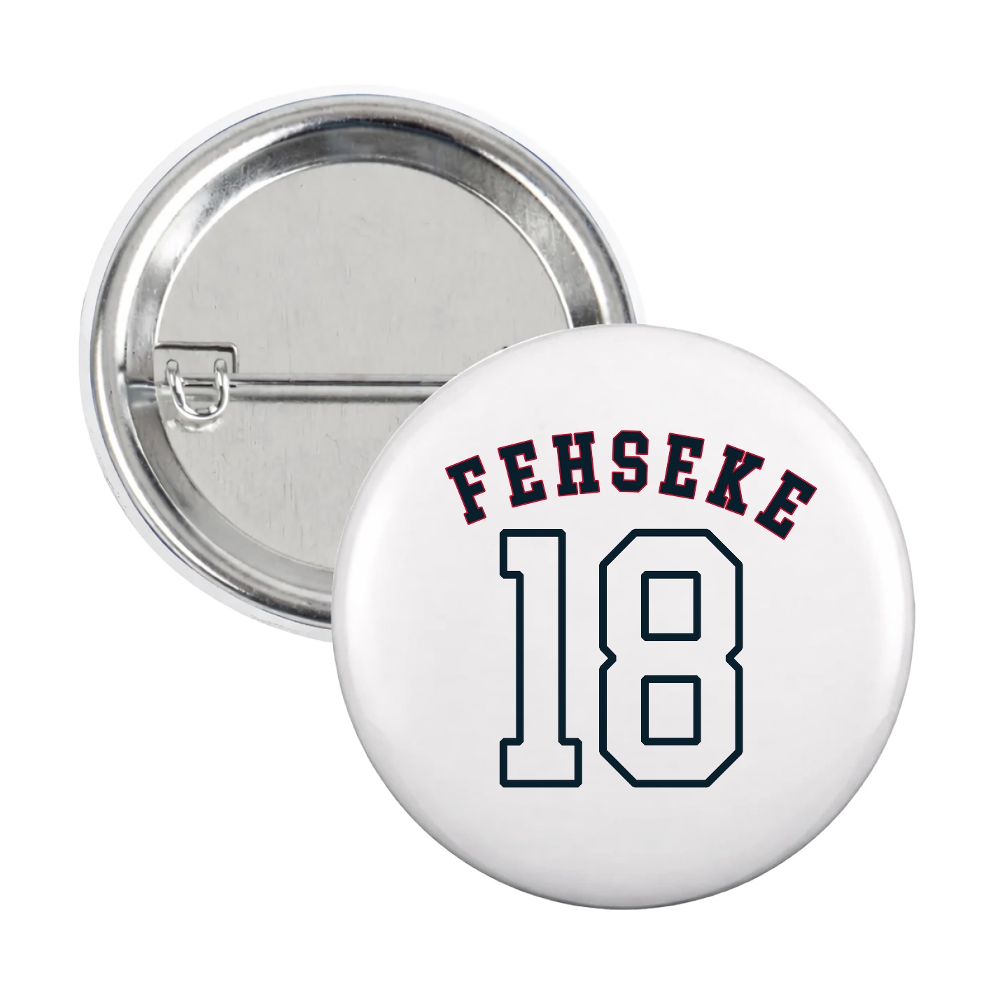 Game Day Button — Shirsey Arch in White