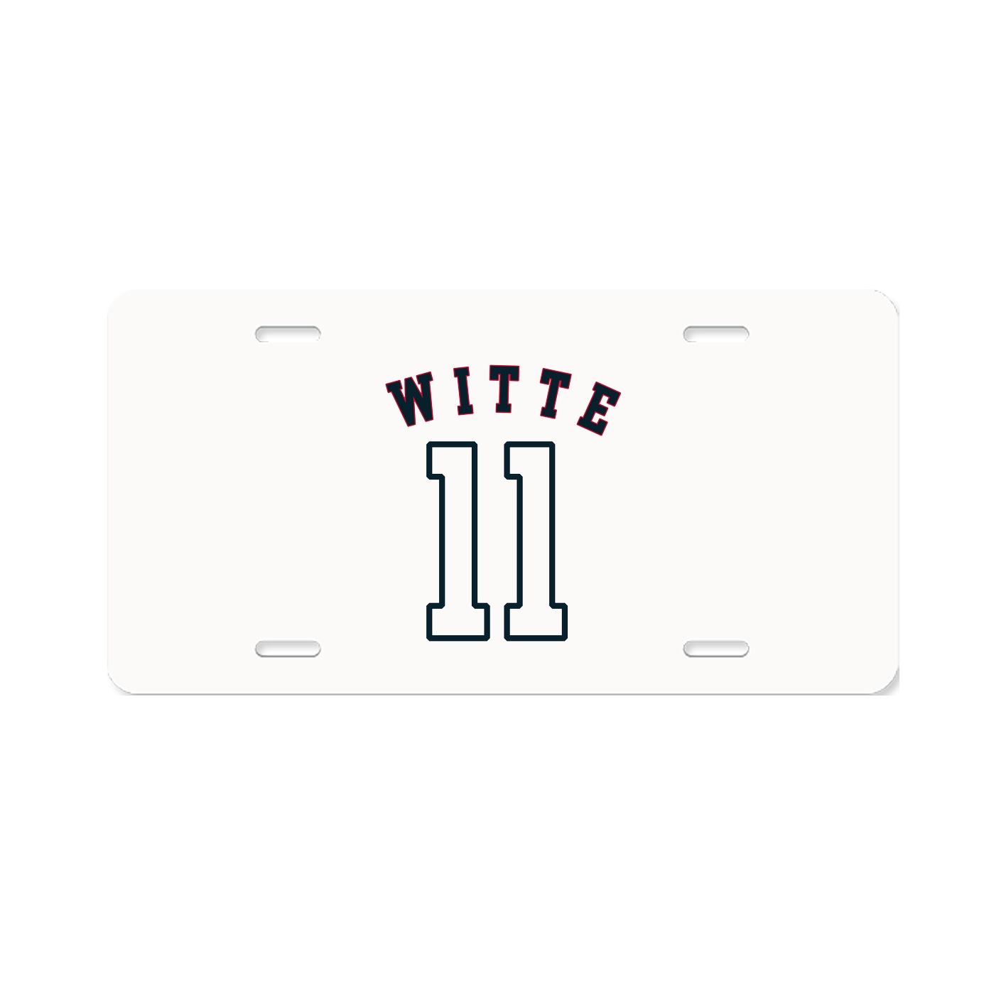 License Plate — Shirsey Arch in Classic