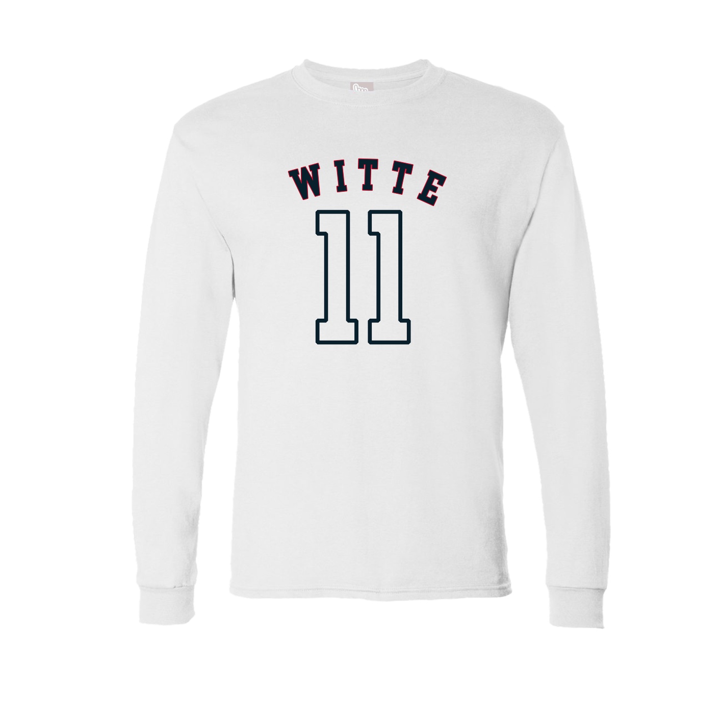 Long Sleeve Tee — Shirsey Arch in White