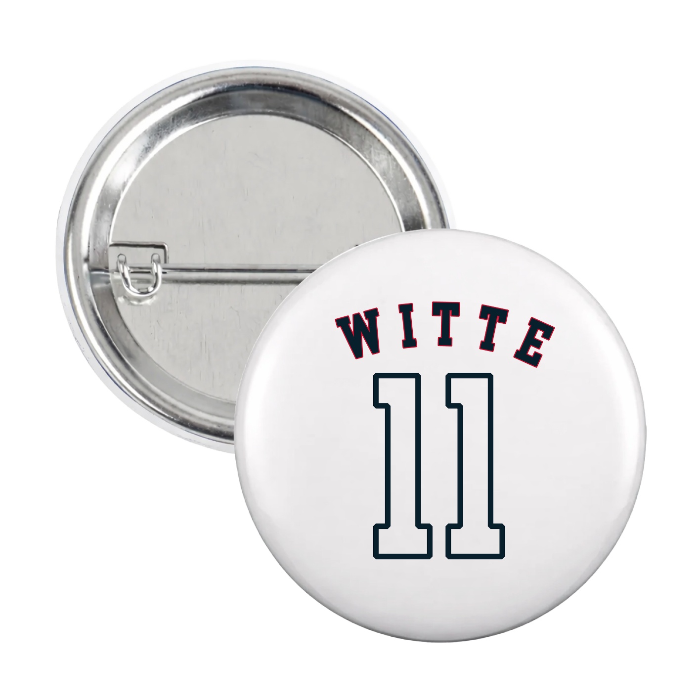 Game Day Button — Shirsey Arch in White
