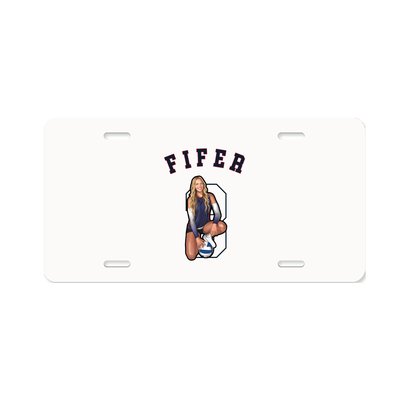 License Plate — Shirsey Arch in Classic