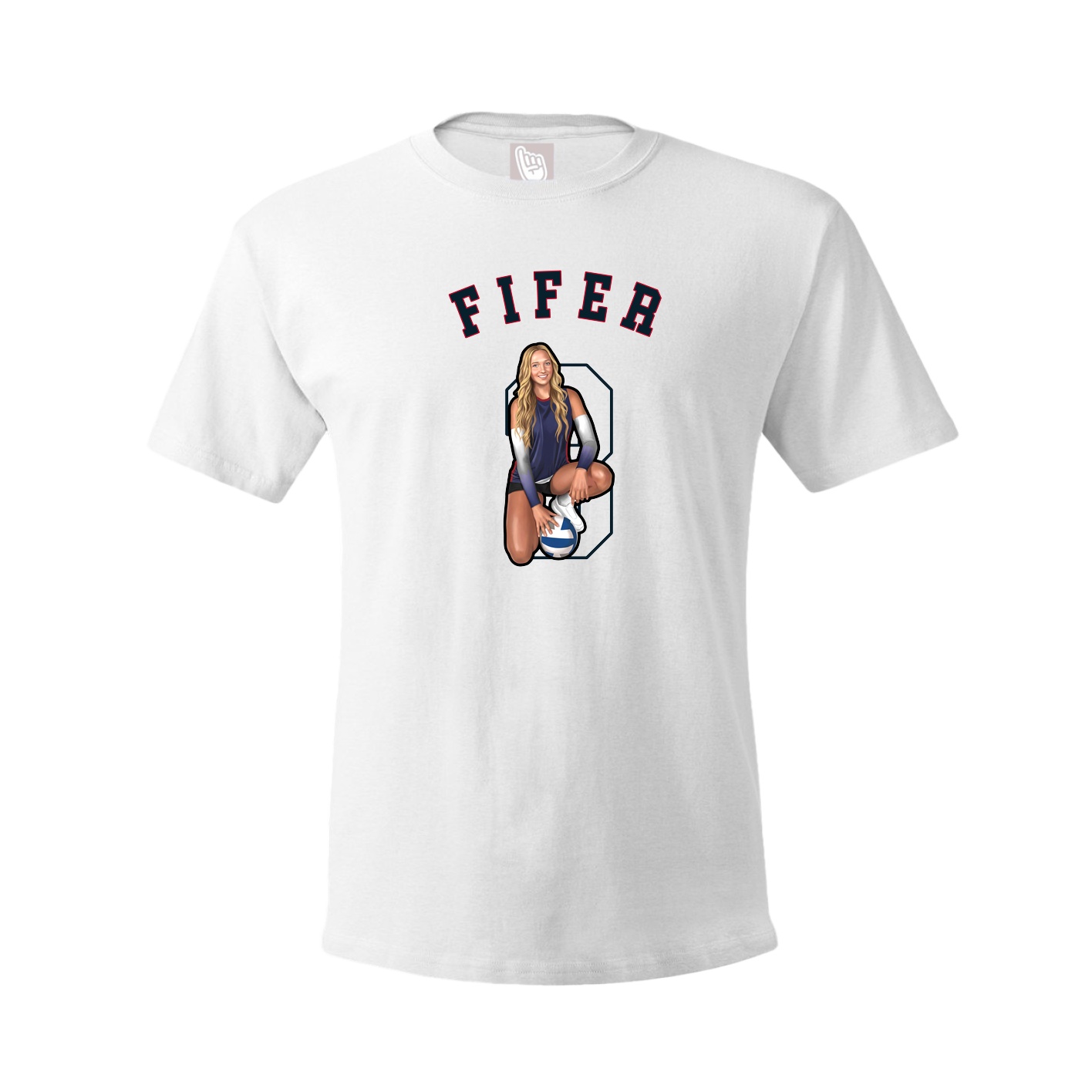 Youth Tee — Shirsey Arch in White