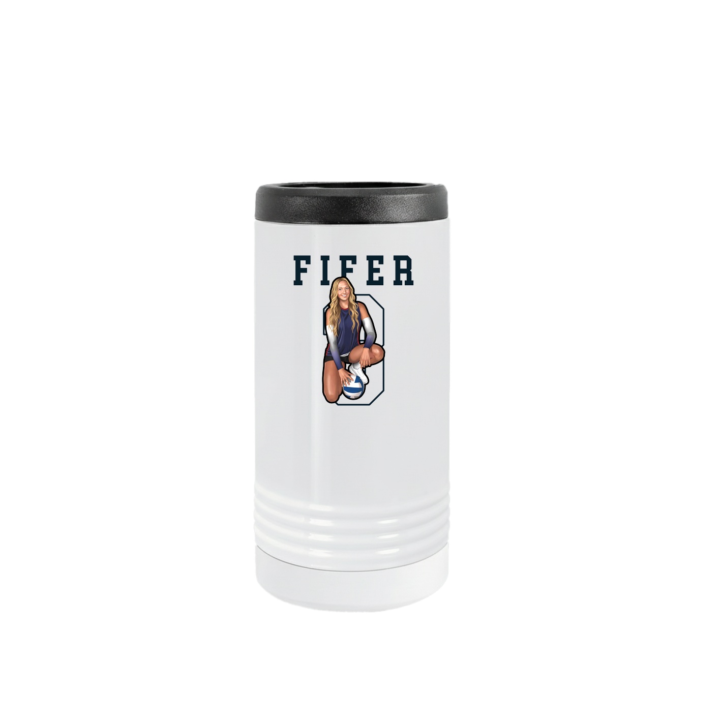 Slim Beverage Holder — Shirsey in White