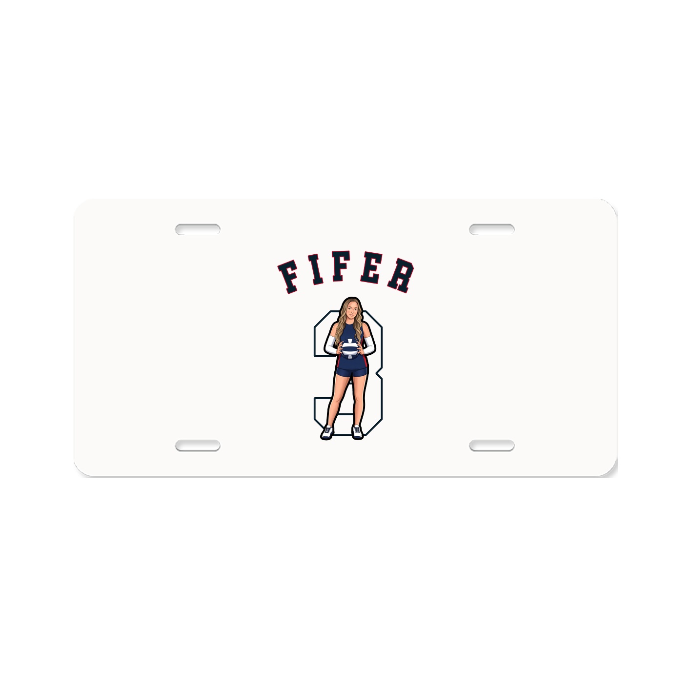 License Plate — Shirsey Arch in Classic