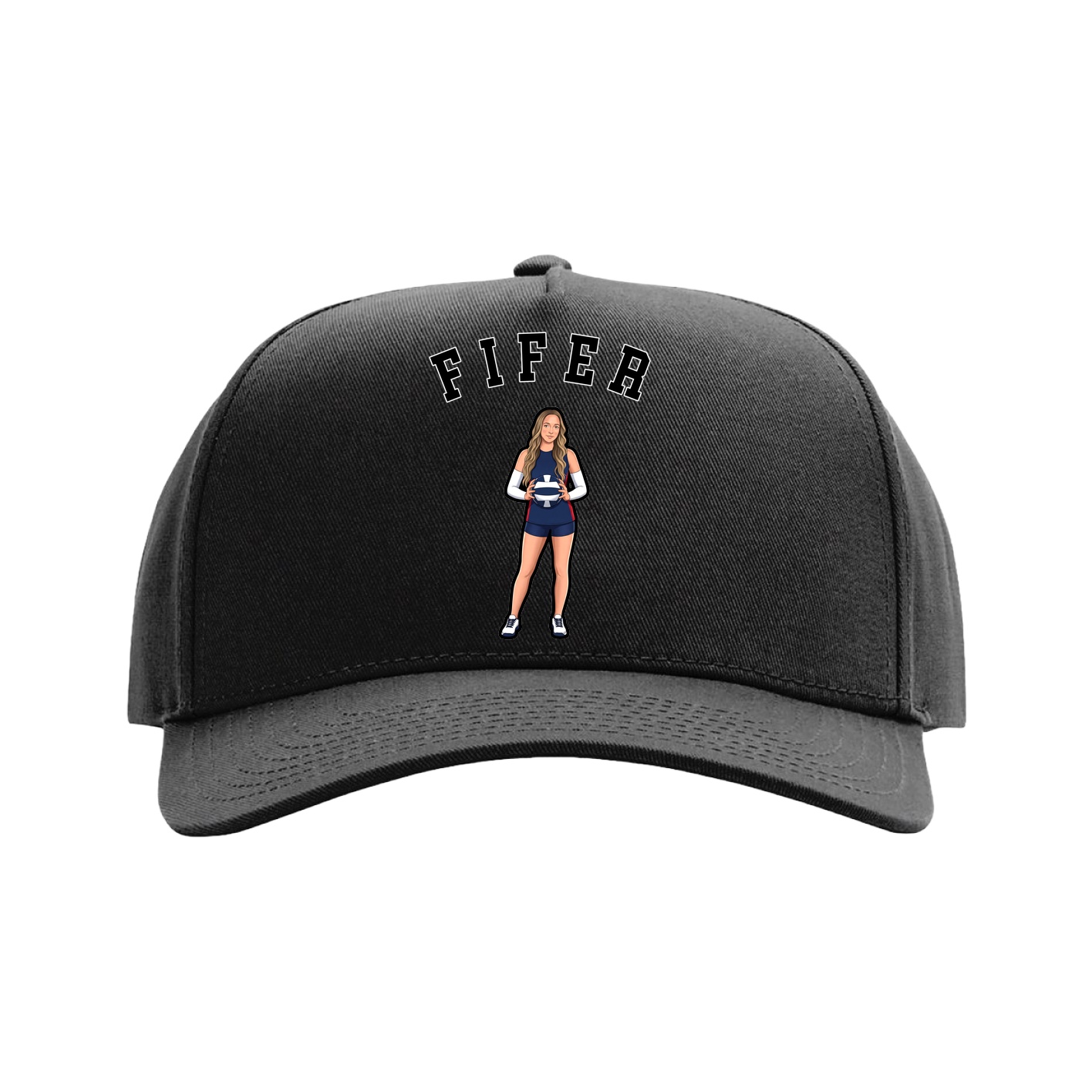 Full Fabric Five-Panel Champ Cap