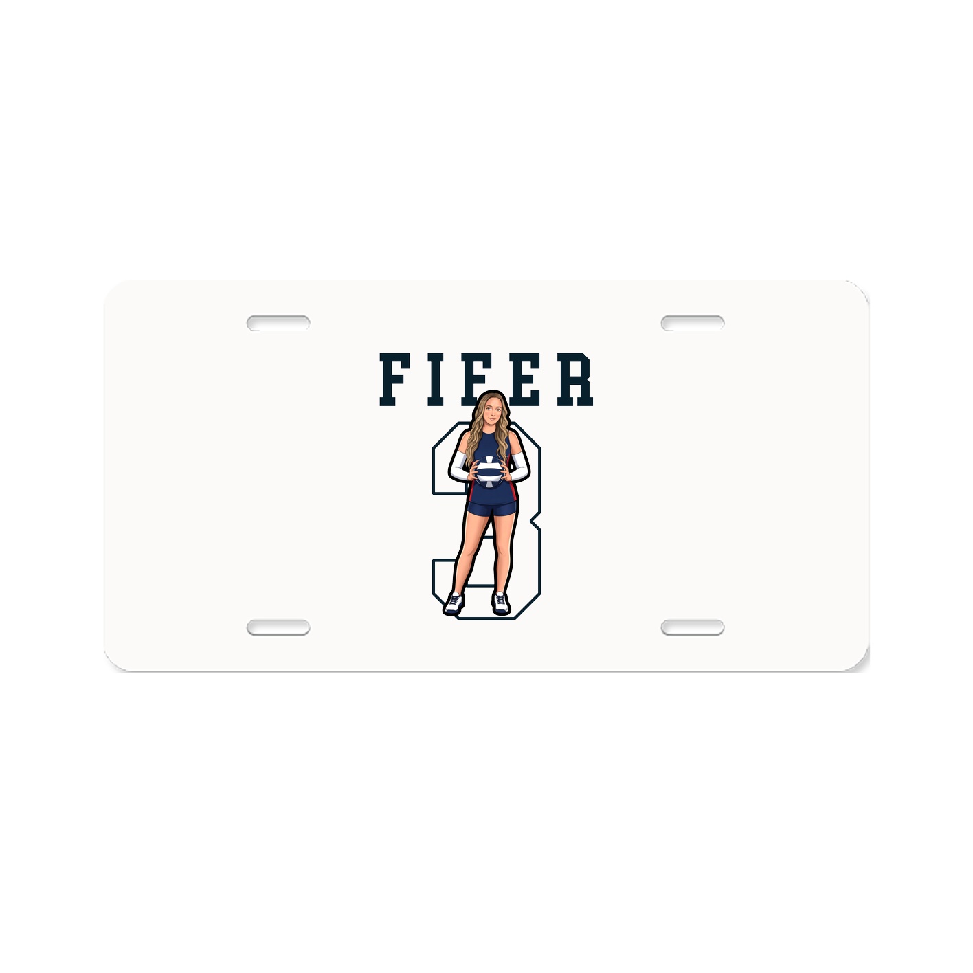 License Plate — Shirsey in Classic