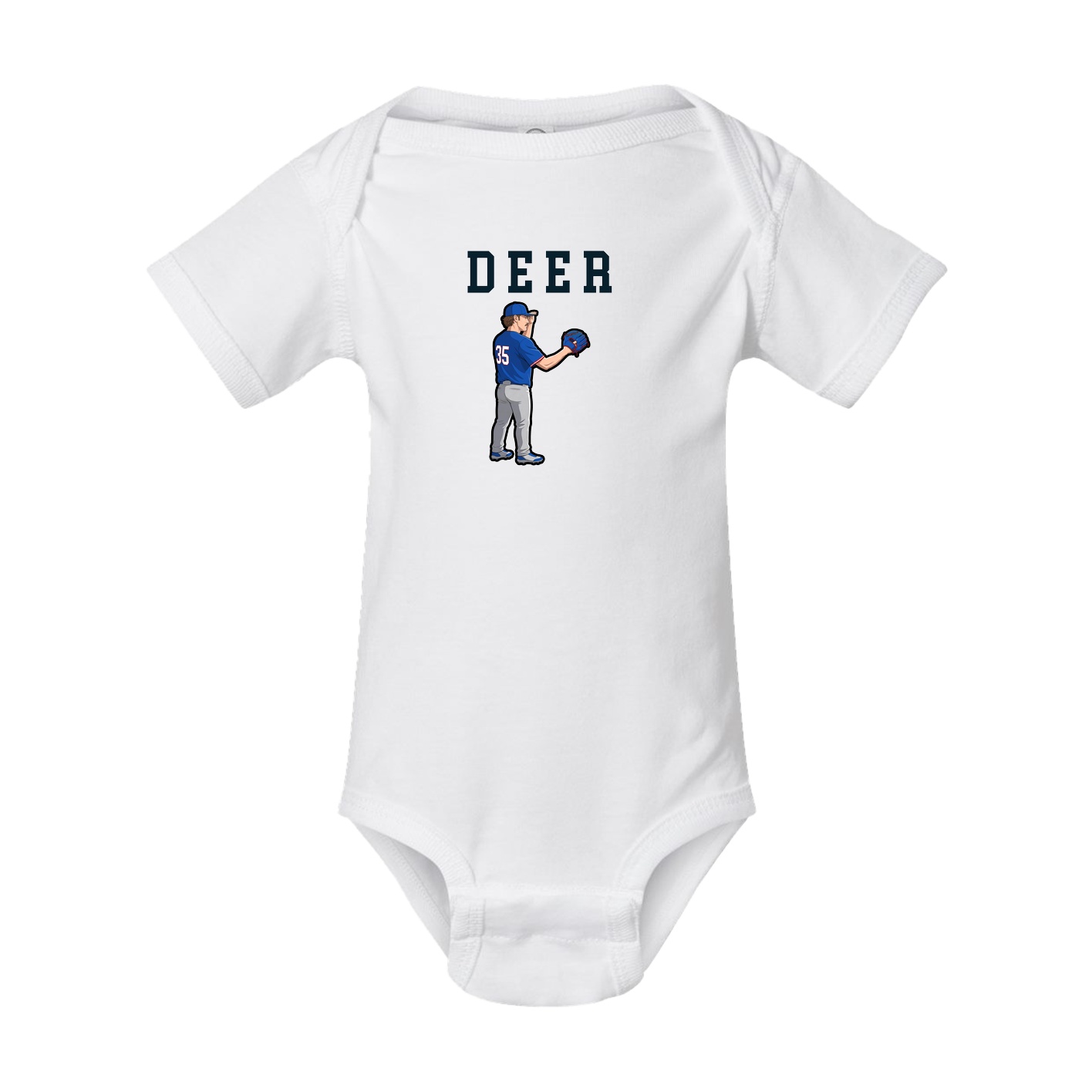 Baby Onesie — Shirsey in White