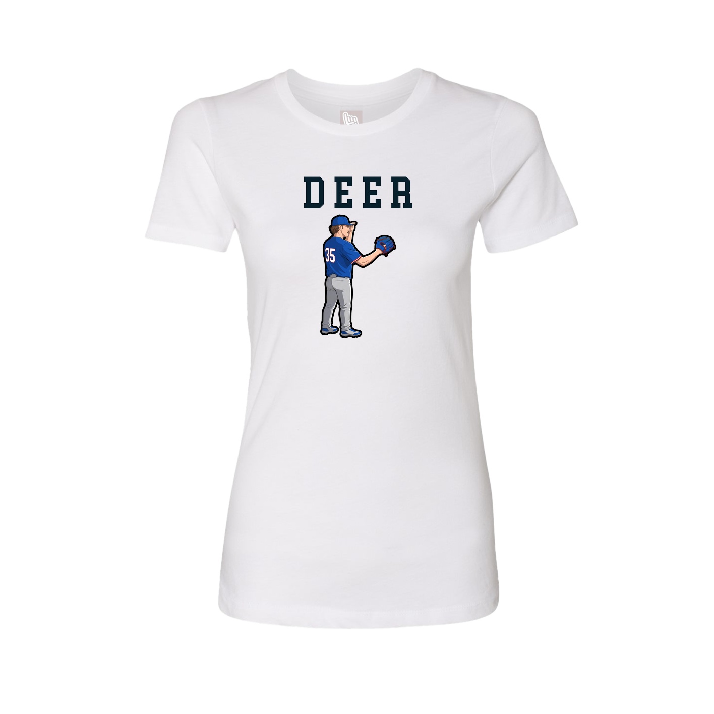 Fitted Women's Tee — Shirsey in White