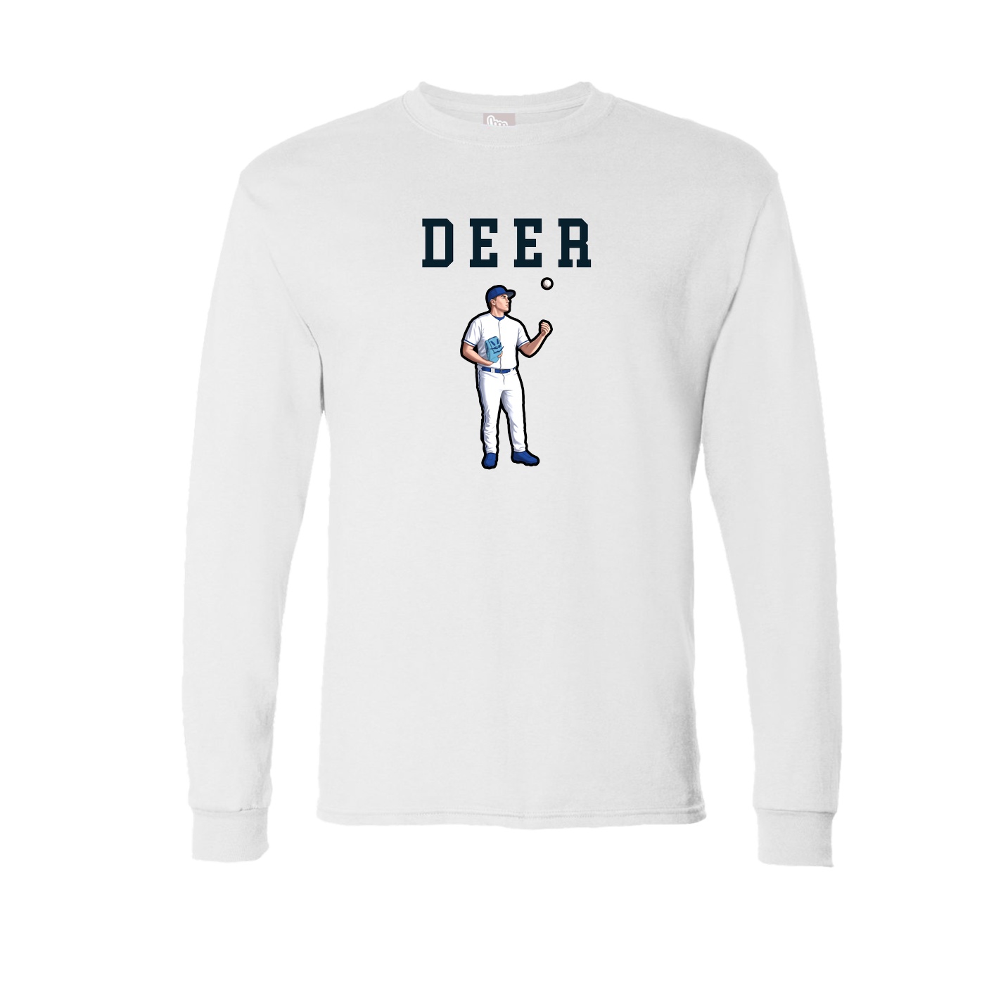 Long Sleeve Tee — Shirsey in White