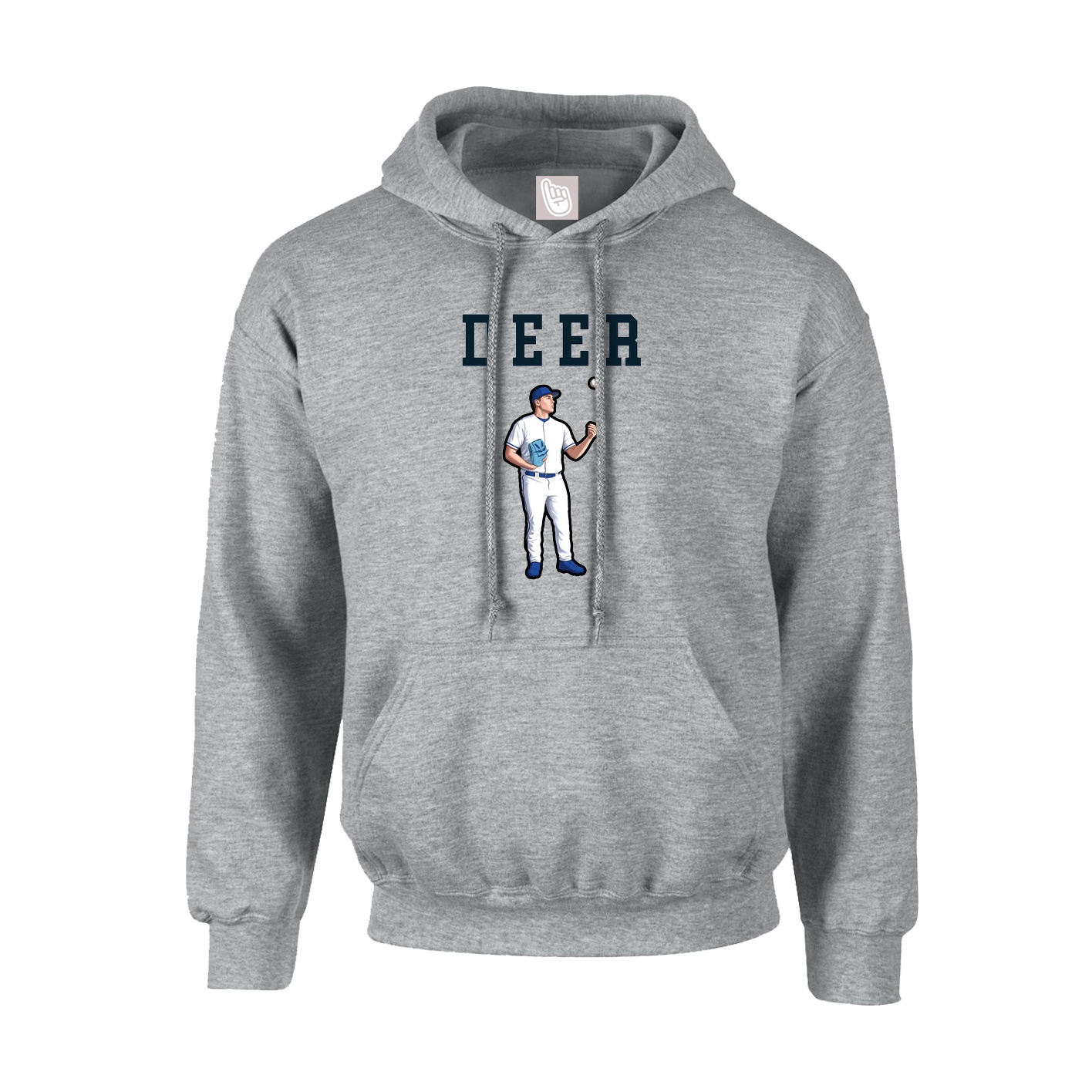 Youth Hoodie — Shirsey in Grey