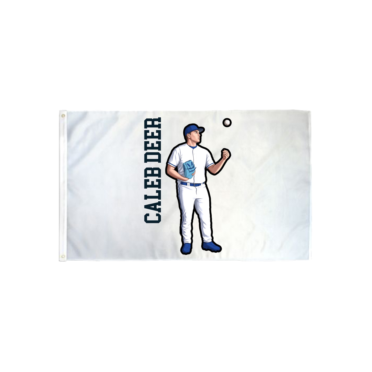 3x5 Flag — Name Vertical in Classic
