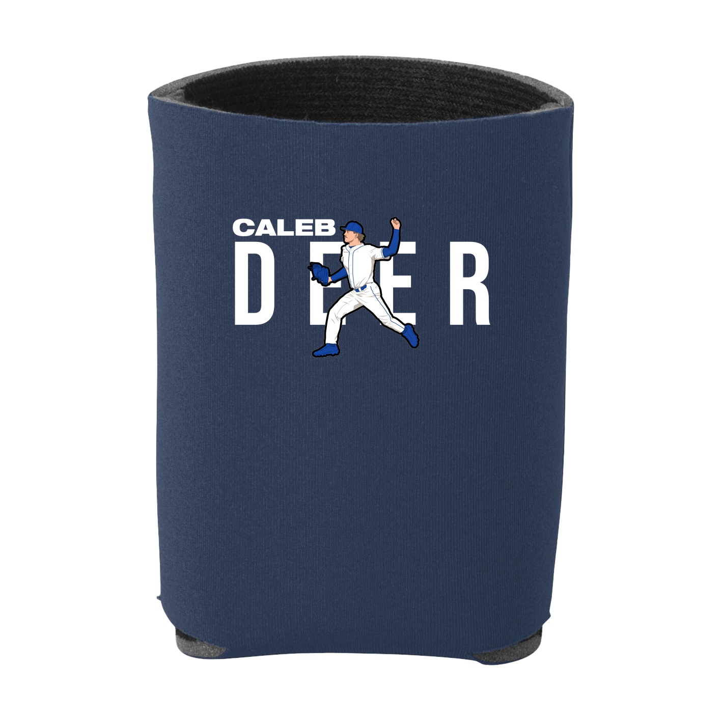 Can Holder — Player Name in Navy