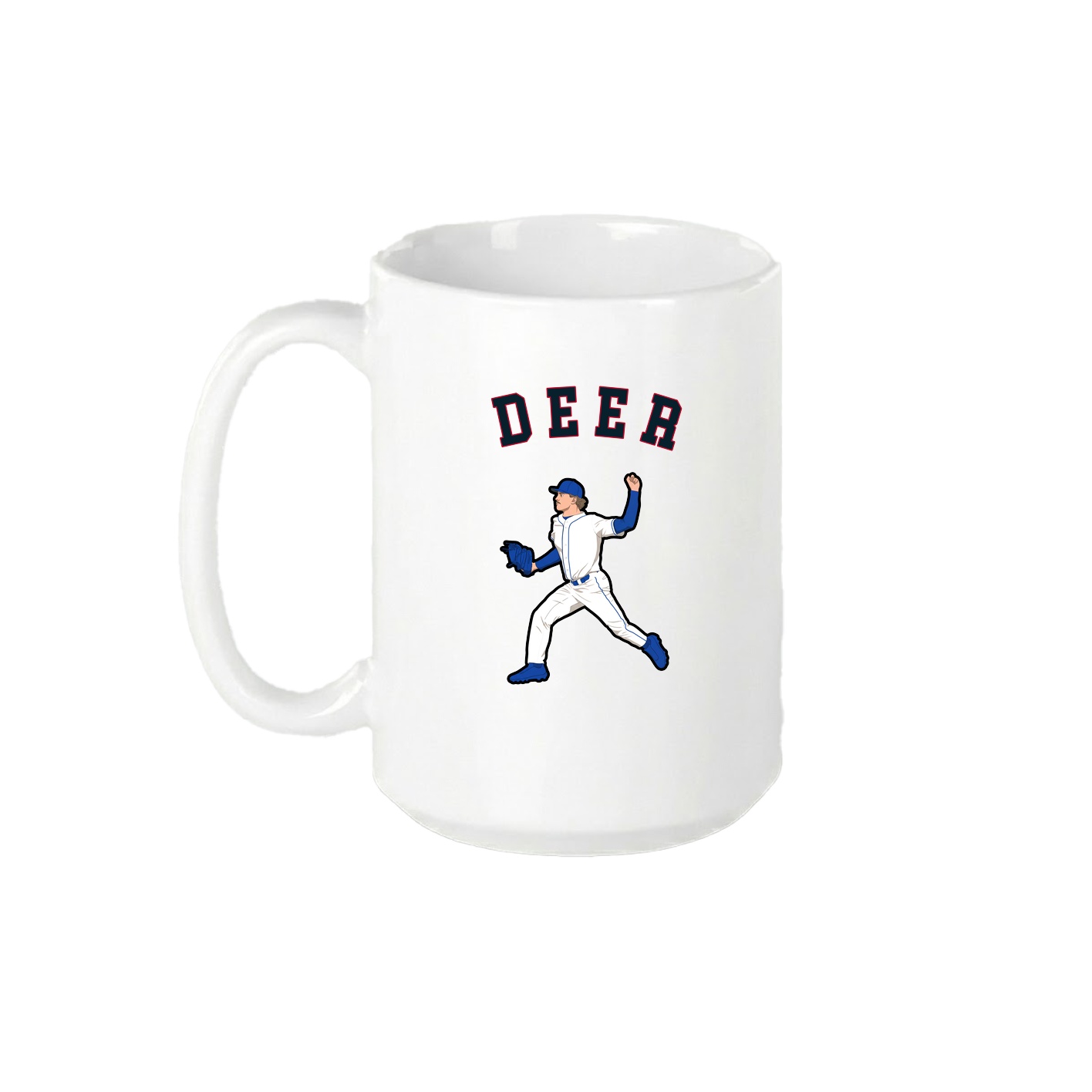 15oz Coffee Mug — Shirsey Arch in White