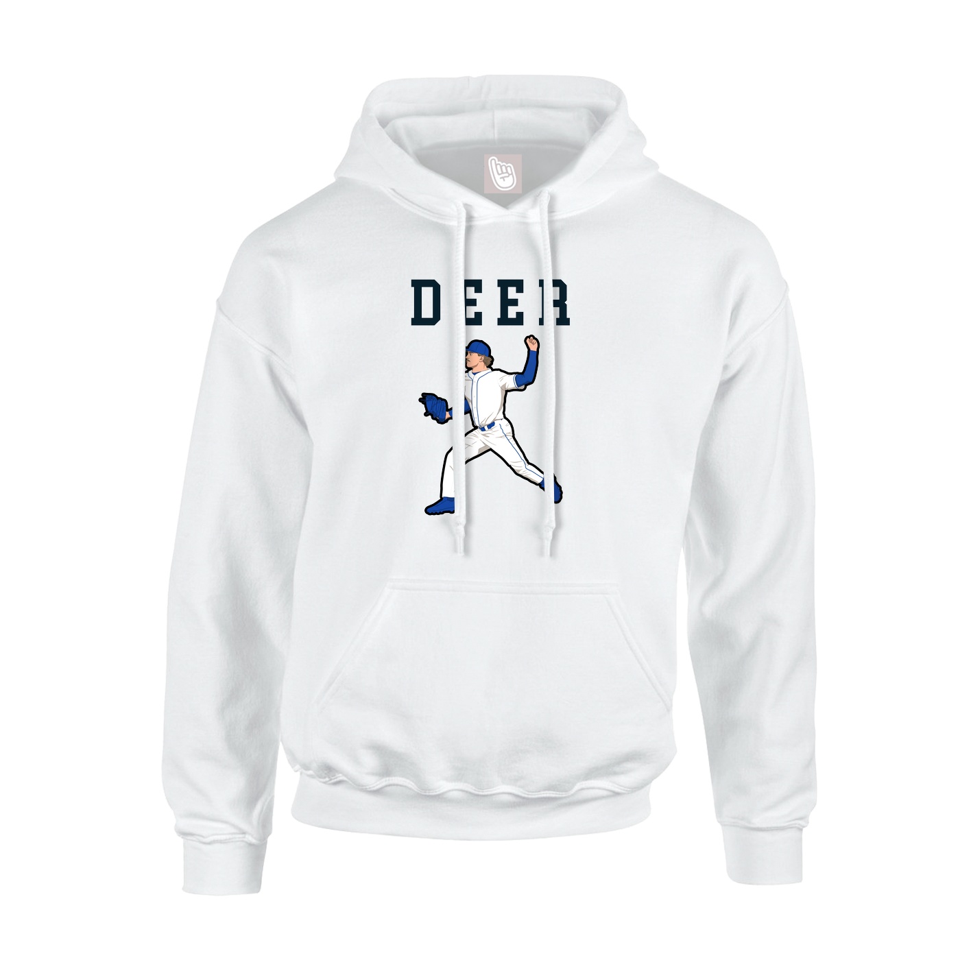Youth Hoodie — Shirsey in White
