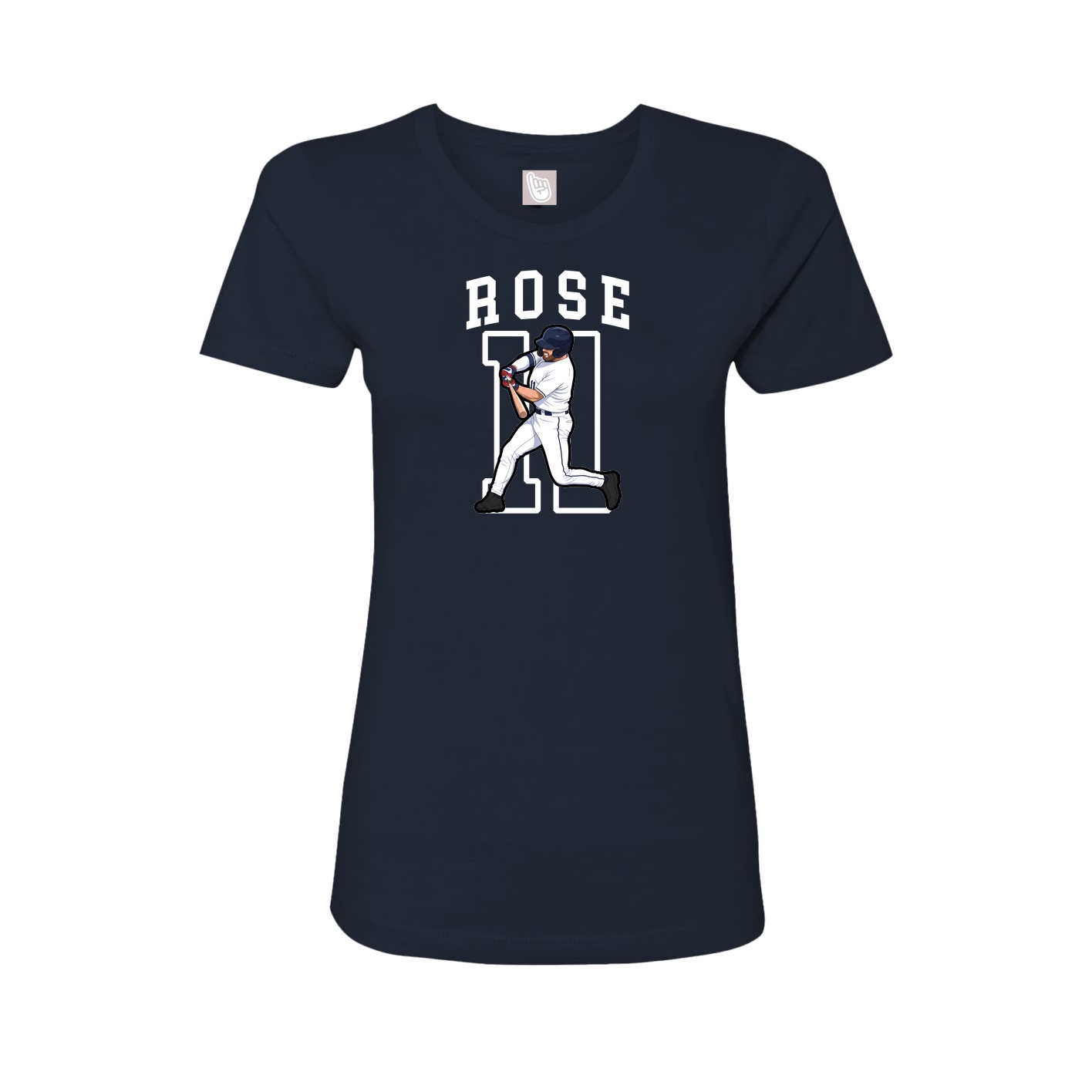 Fitted Women's Tee — Shirsey in Navy