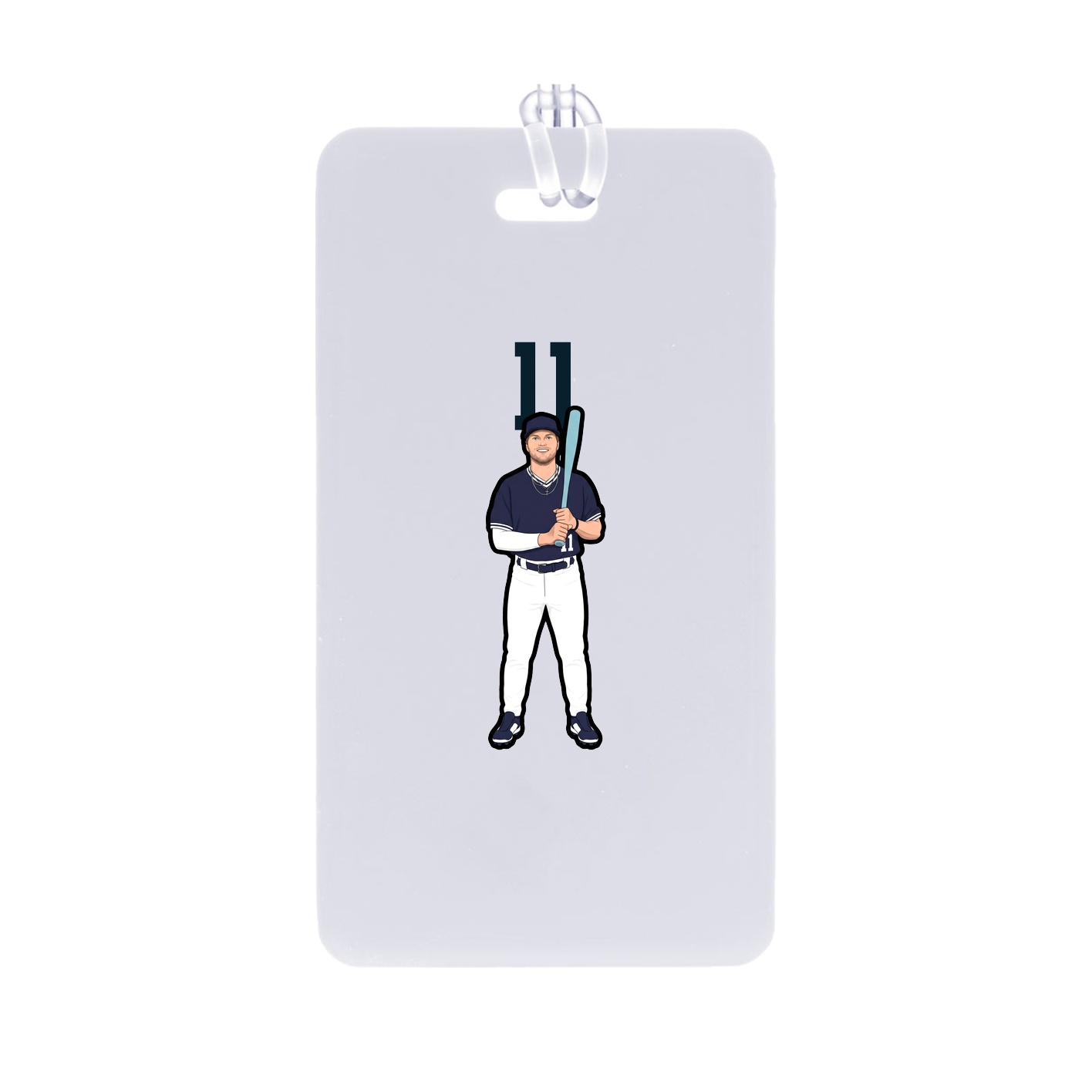 Bag Tag — Number Top in Classic