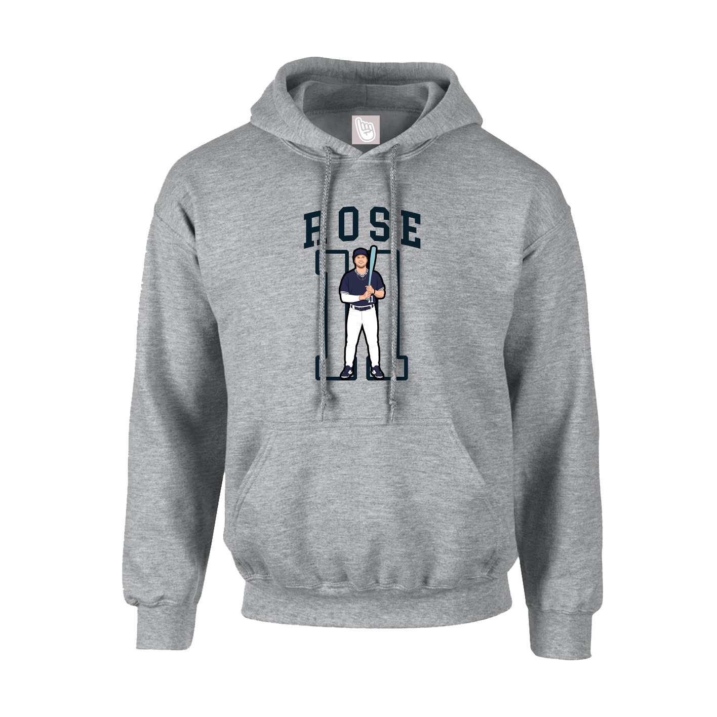 Hoodie — Shirsey in Grey