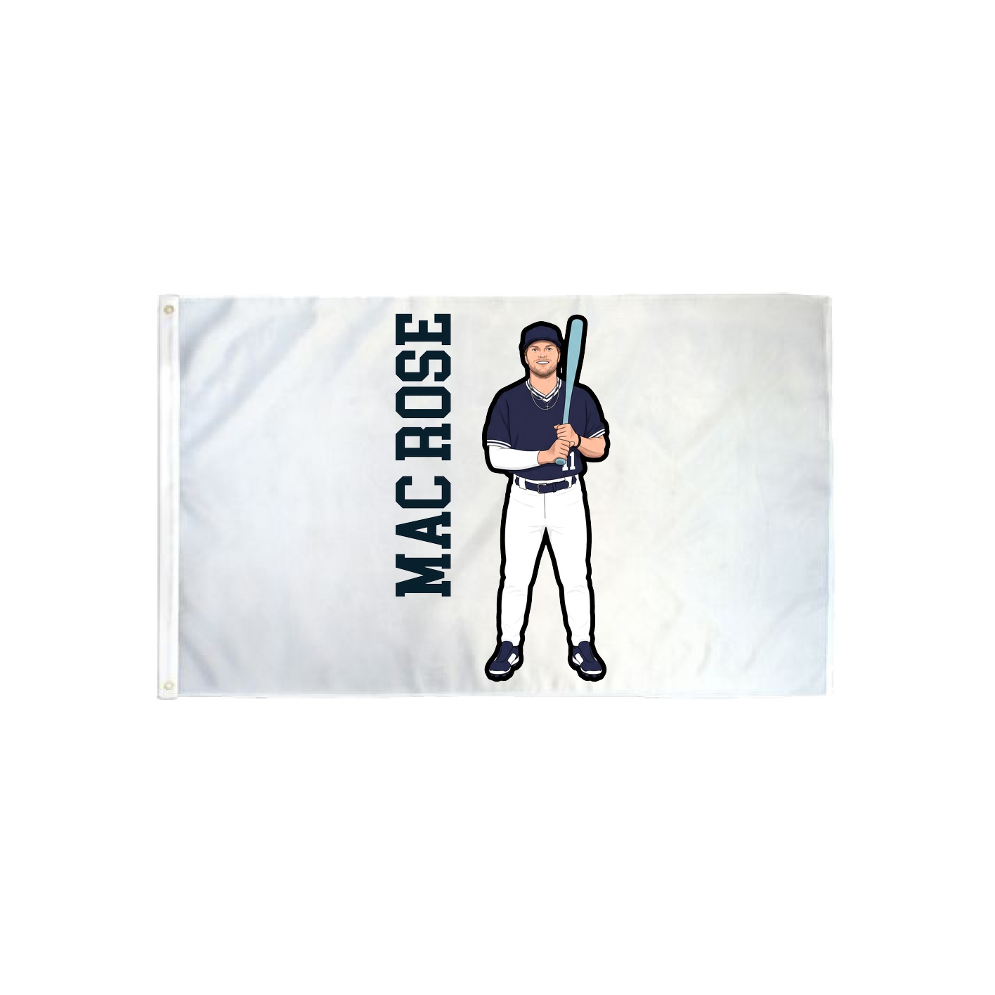 3x5 Flag — Name Vertical in Classic