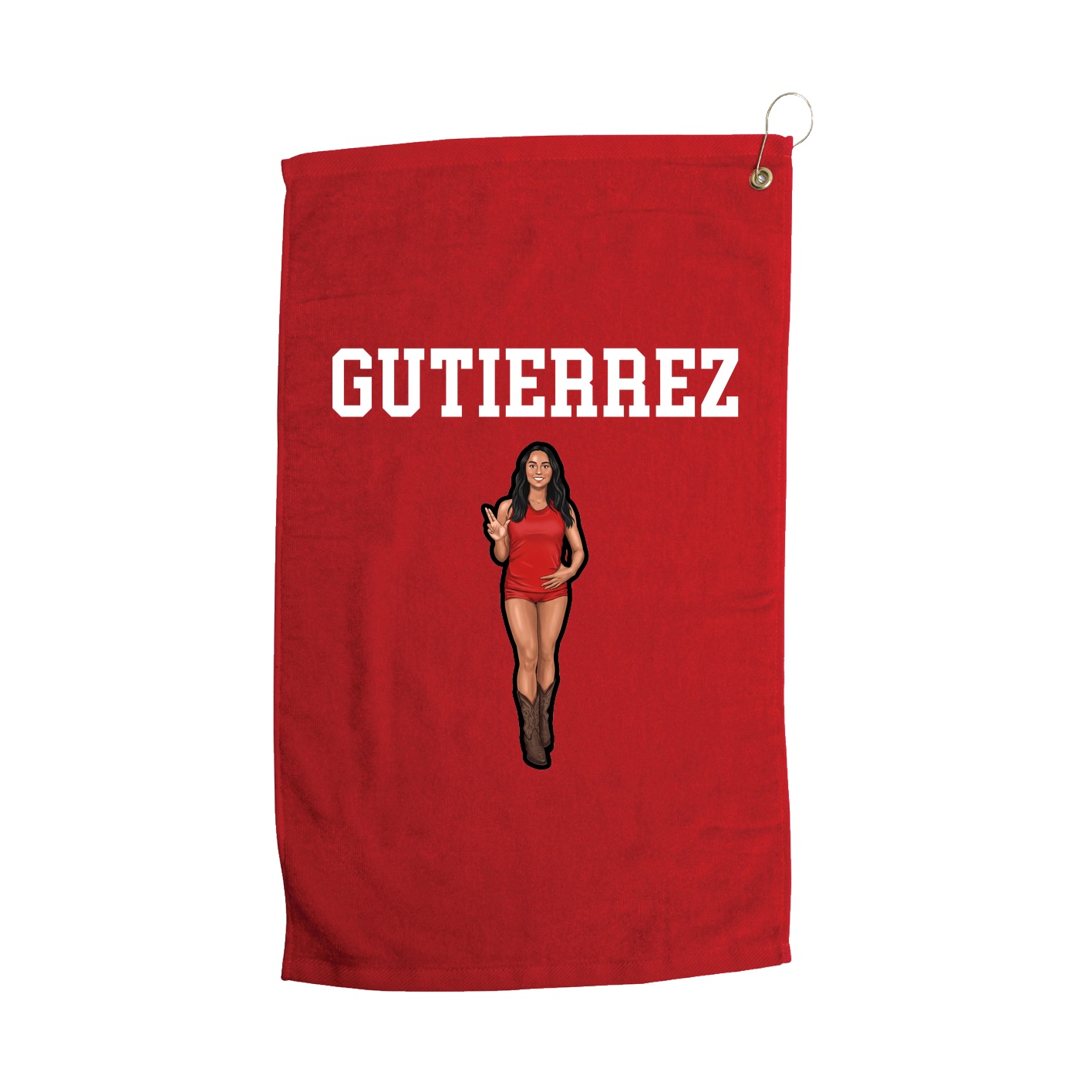 Golf Towel — Shirsey in Red