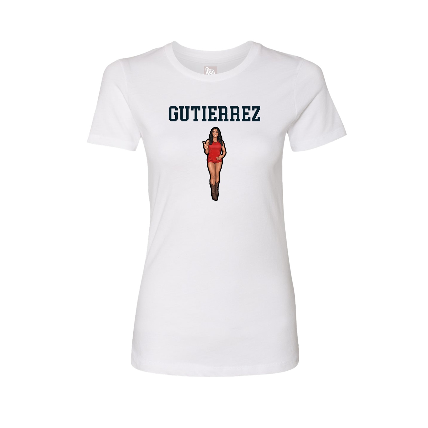 Fitted Women's Tee — Shirsey in White