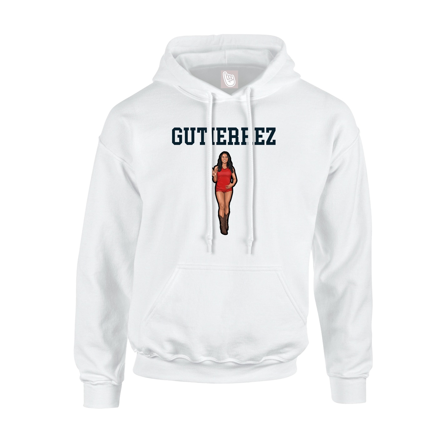 Youth Hoodie — Shirsey in White