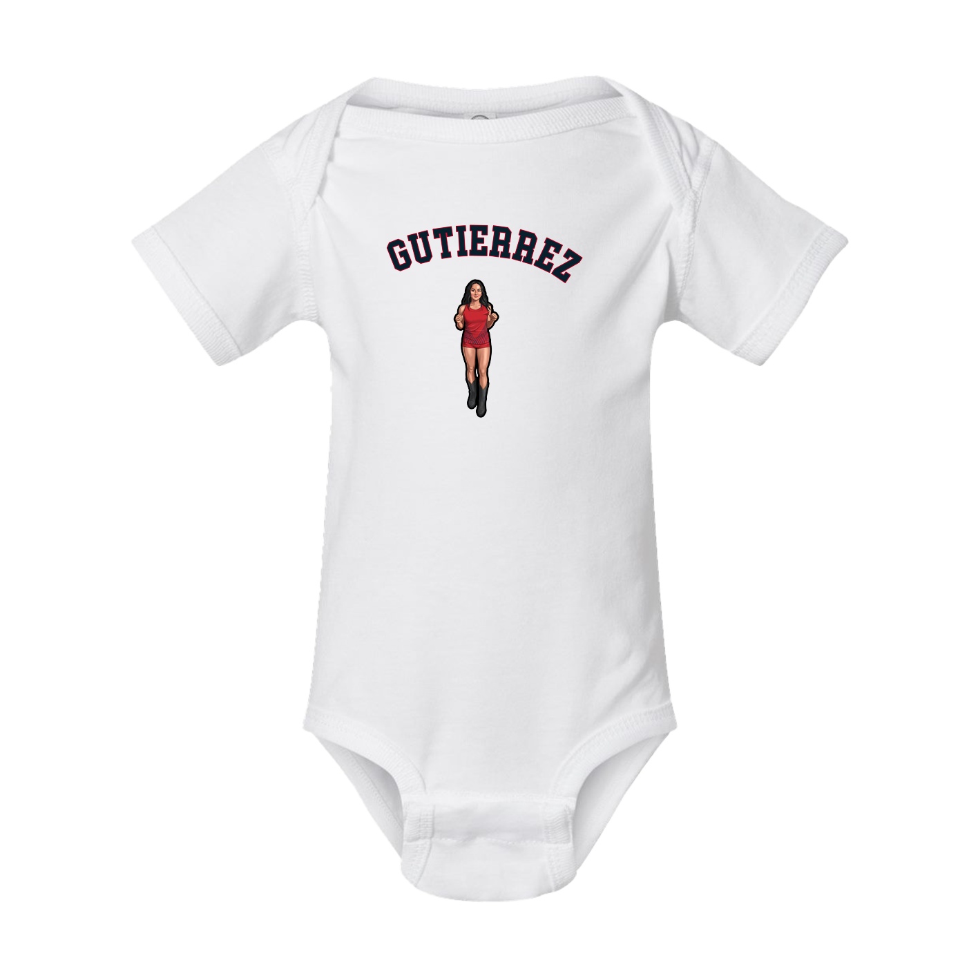 Baby Onesie — Shirsey Arch in White