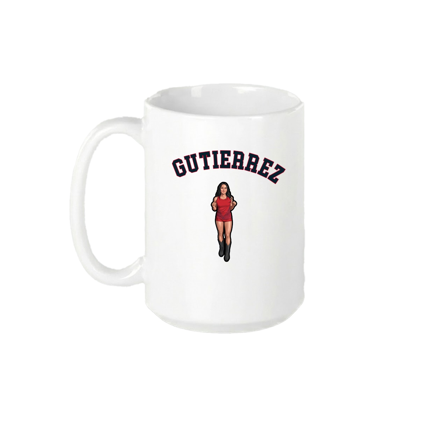 15oz Coffee Mug — Shirsey Arch in White