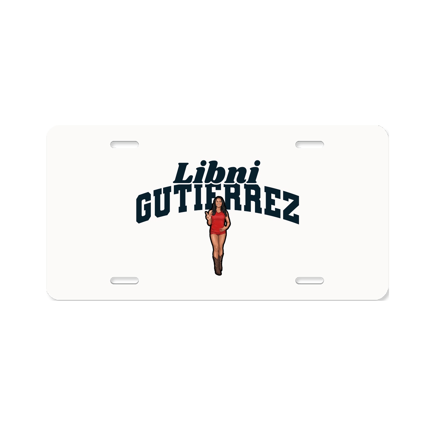 License Plate — Signature Arch in Classic