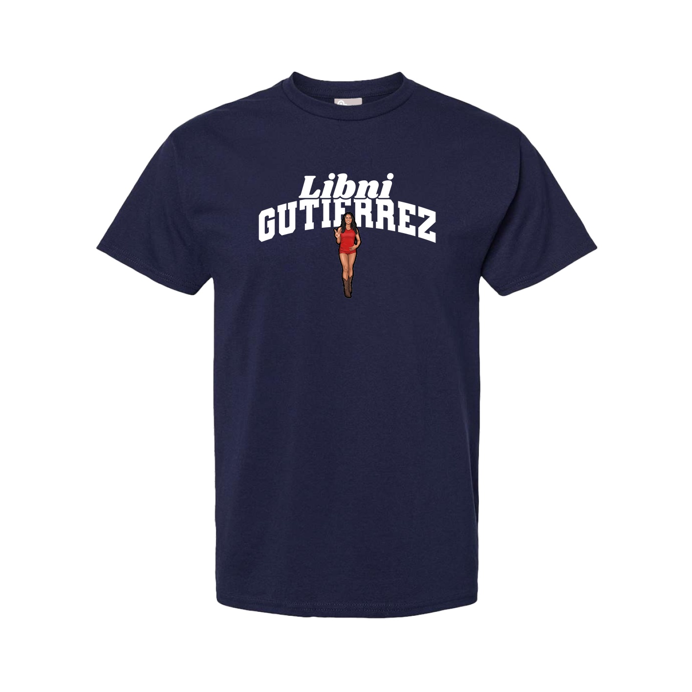 Youth Tee — Signature Arch in Navy