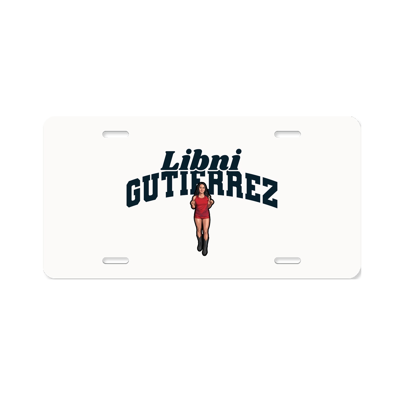 License Plate — Signature Arch in Classic