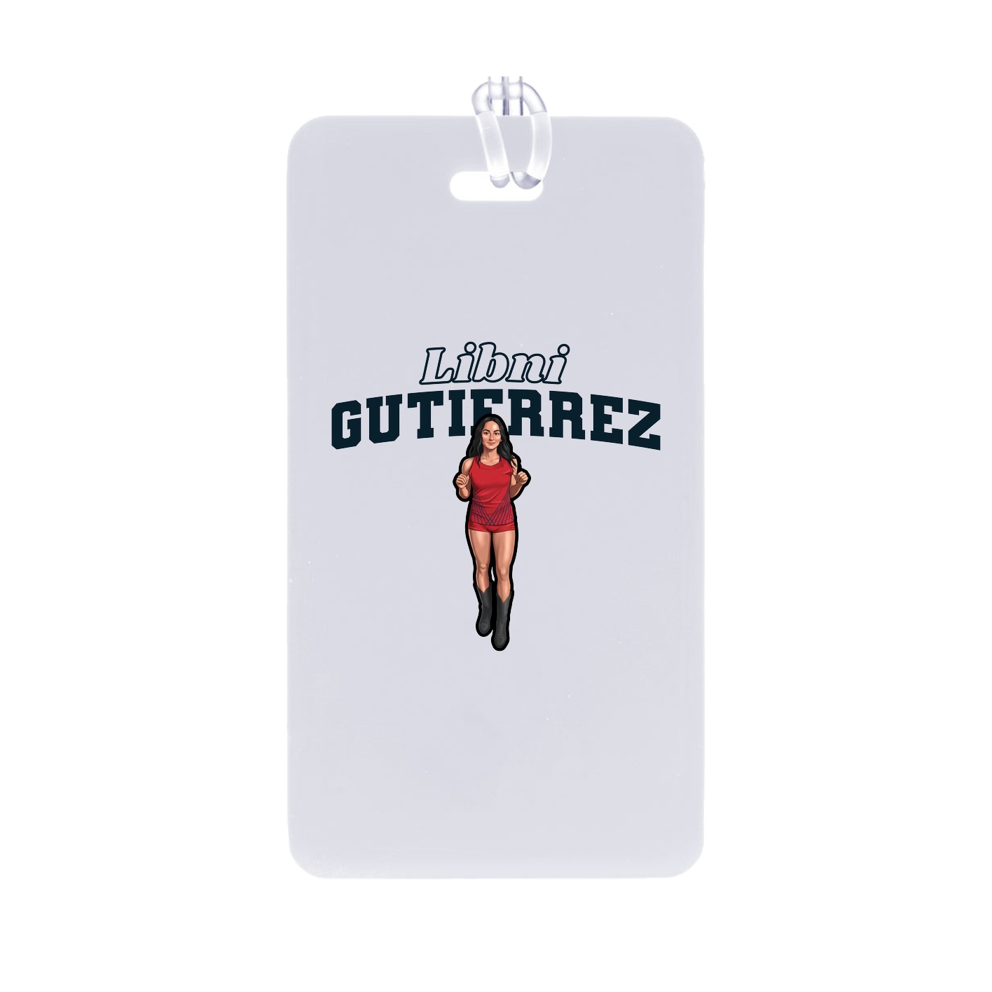Bag Tag — Name Arch in Classic