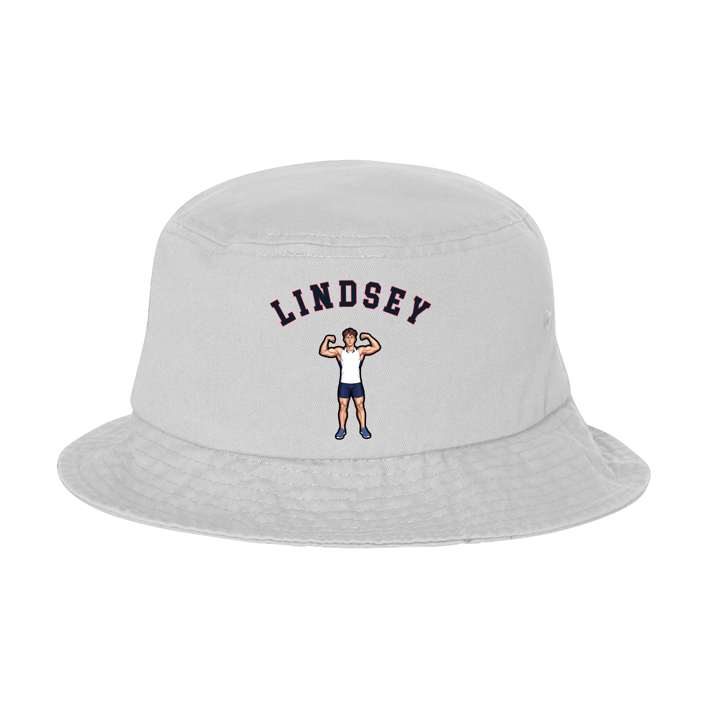Bucket Cap — Shirsey Arch in White