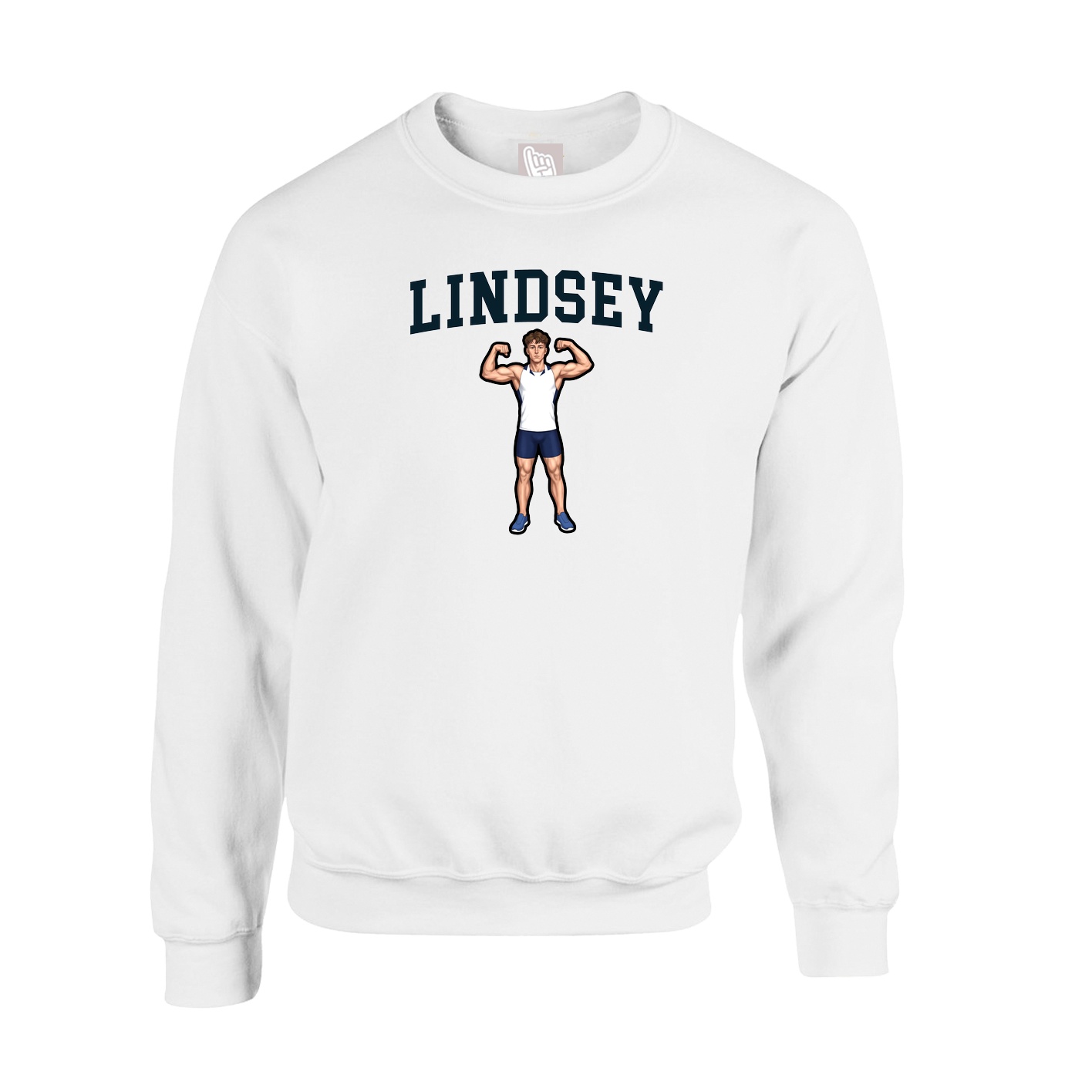 Fleece Crew — Shirsey in White