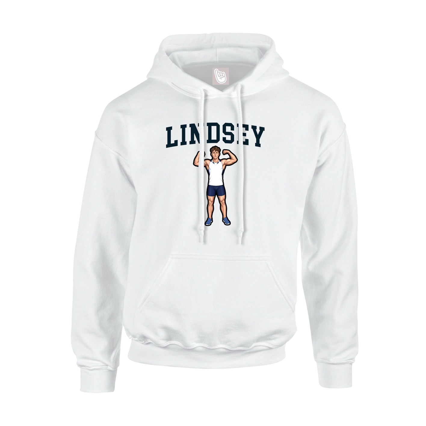 Youth Hoodie — Shirsey in White