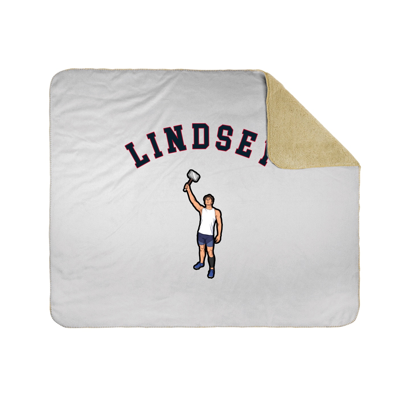 Throw Blanket — Shirsey Arch in White