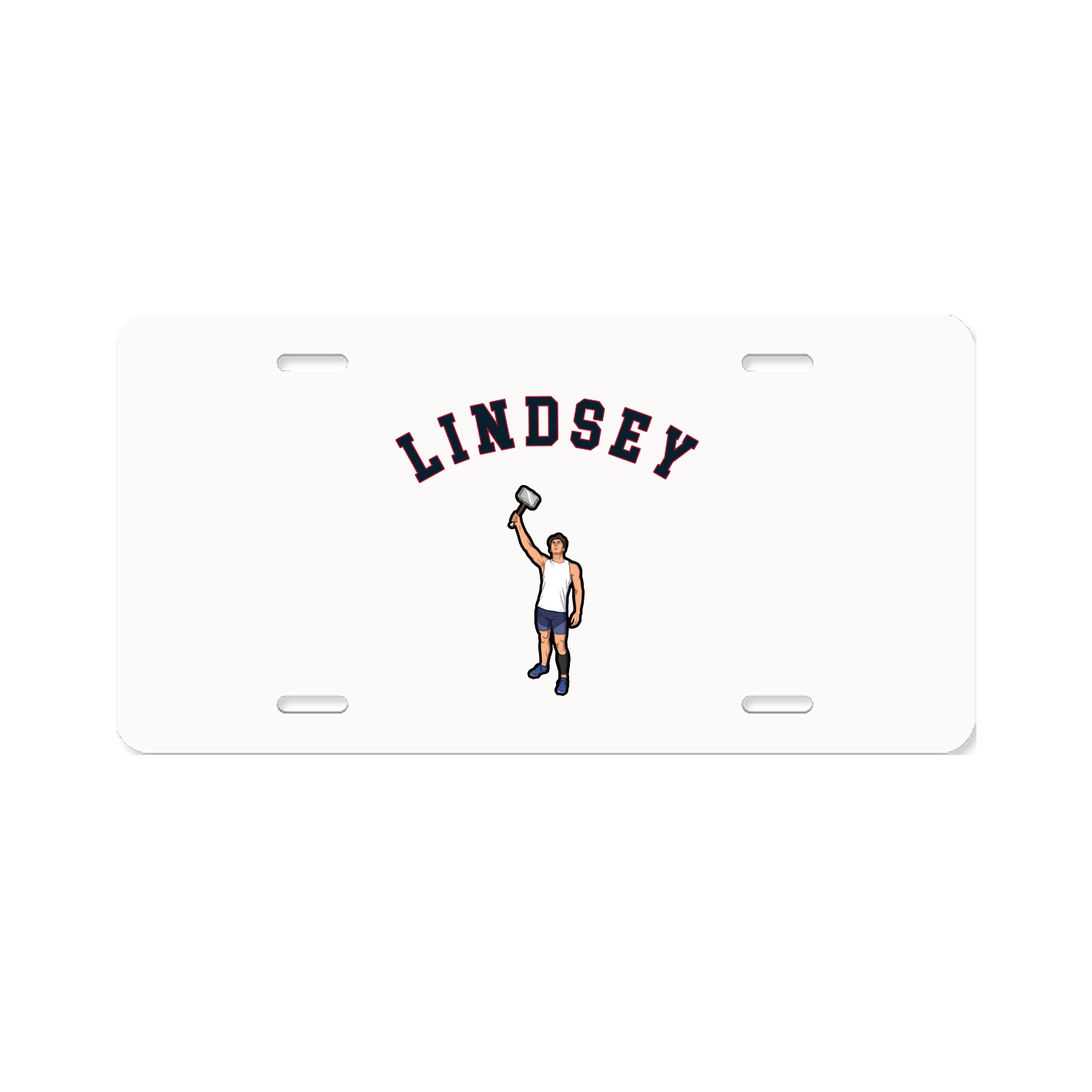 License Plate — Shirsey Arch in Classic