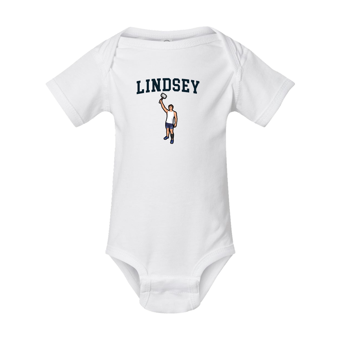 Baby Onesie — Shirsey in White