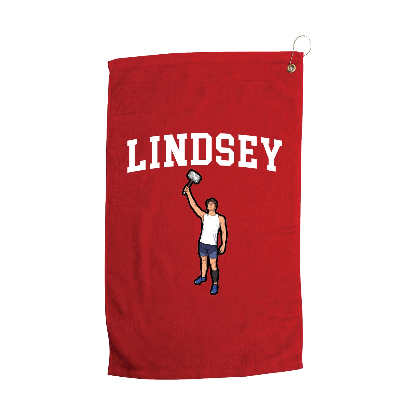 Golf Towel — Shirsey in Red