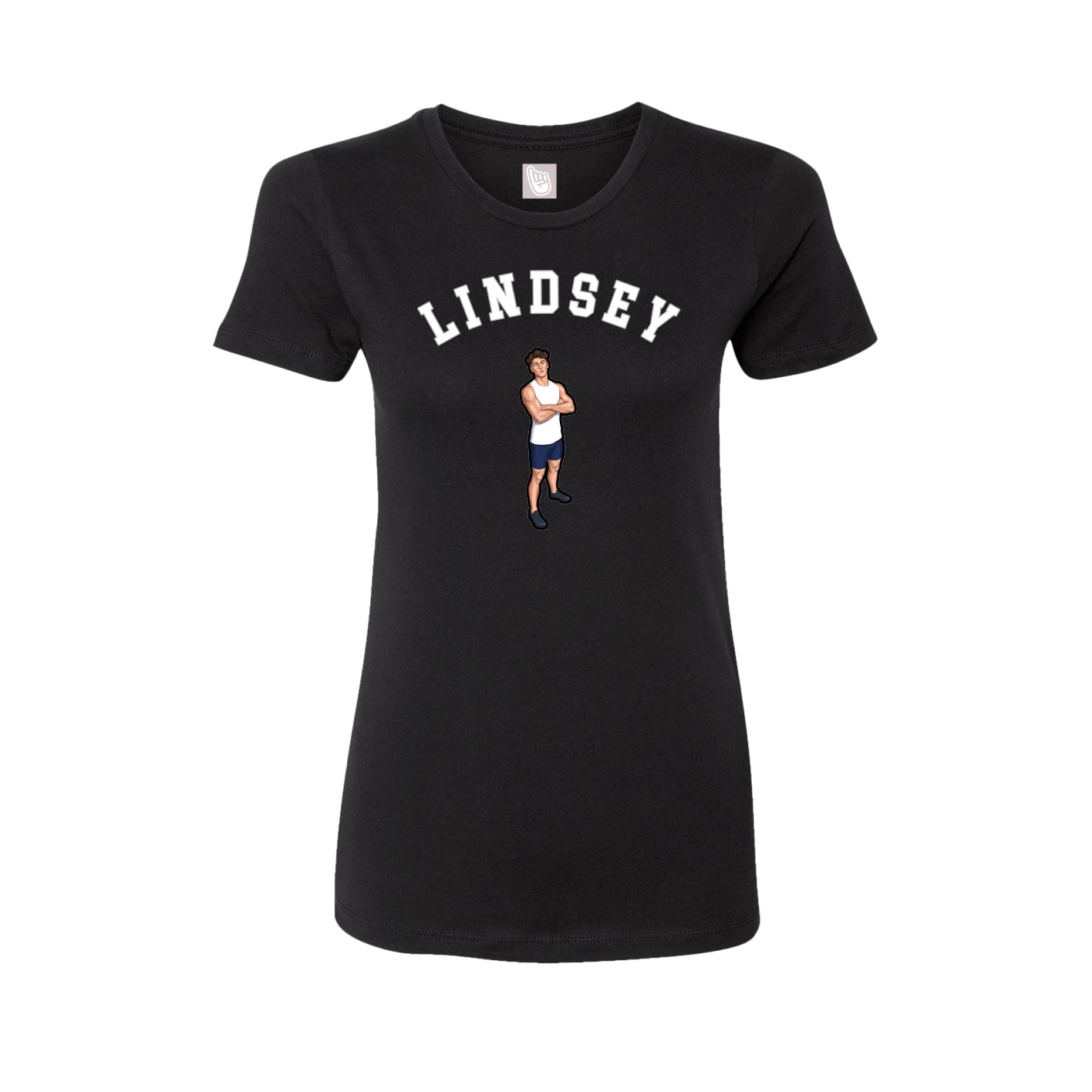 Womens Tee — Shirsey Arch in Black