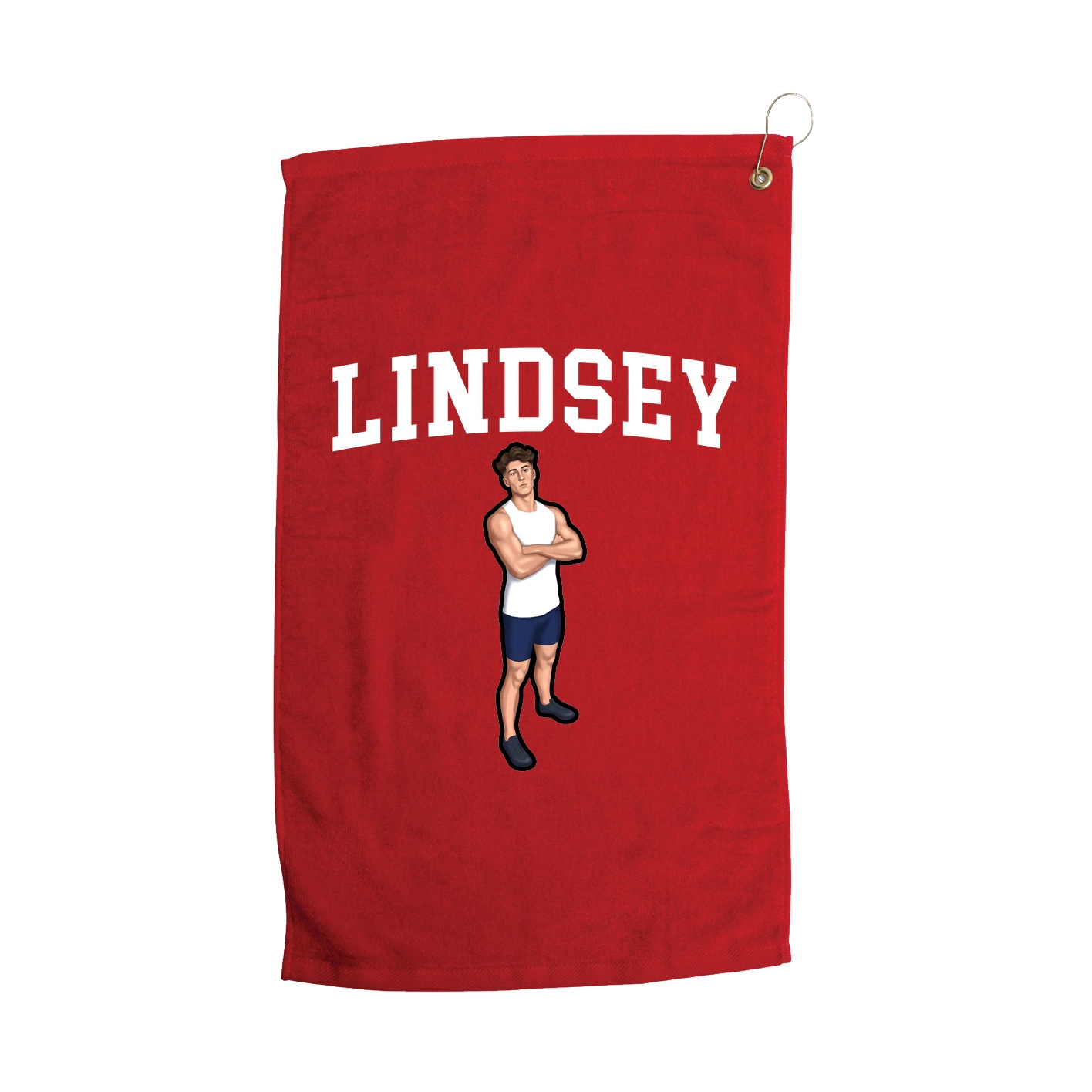 Golf Towel — Shirsey in Red