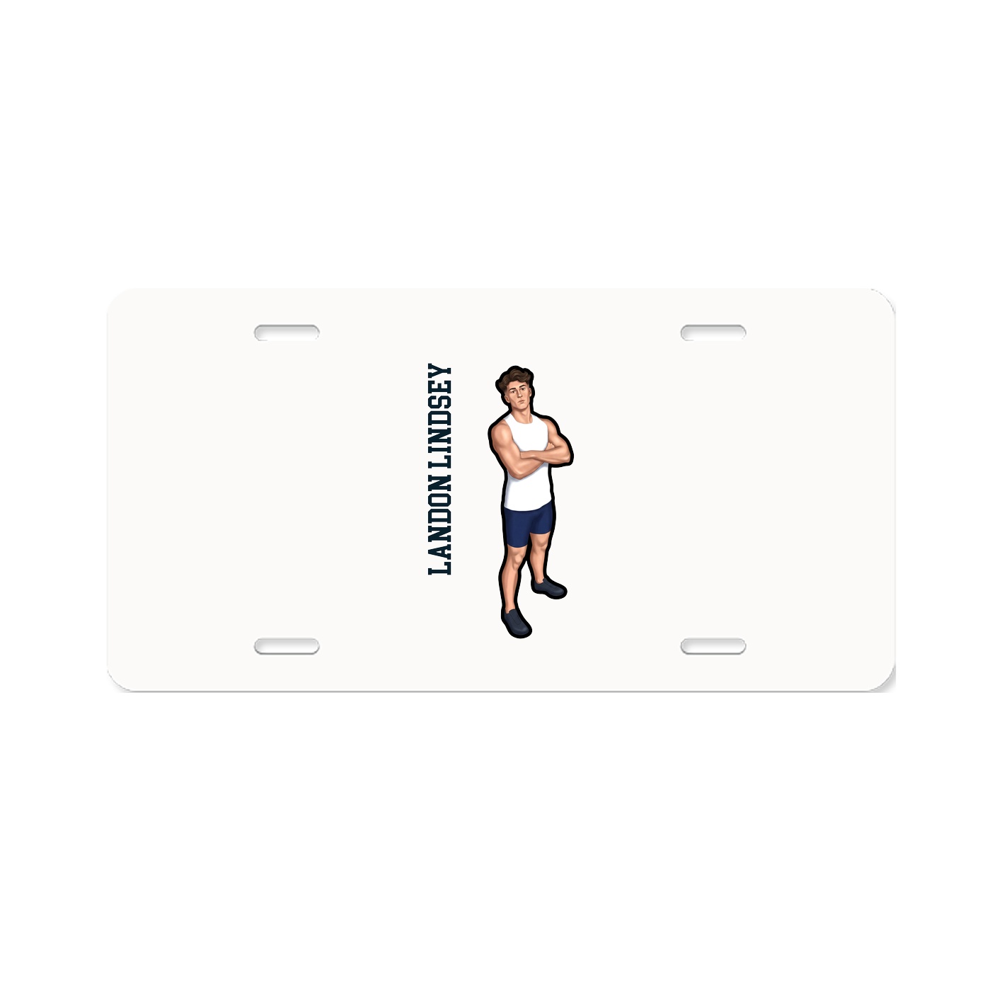 Aluminum License Plate
