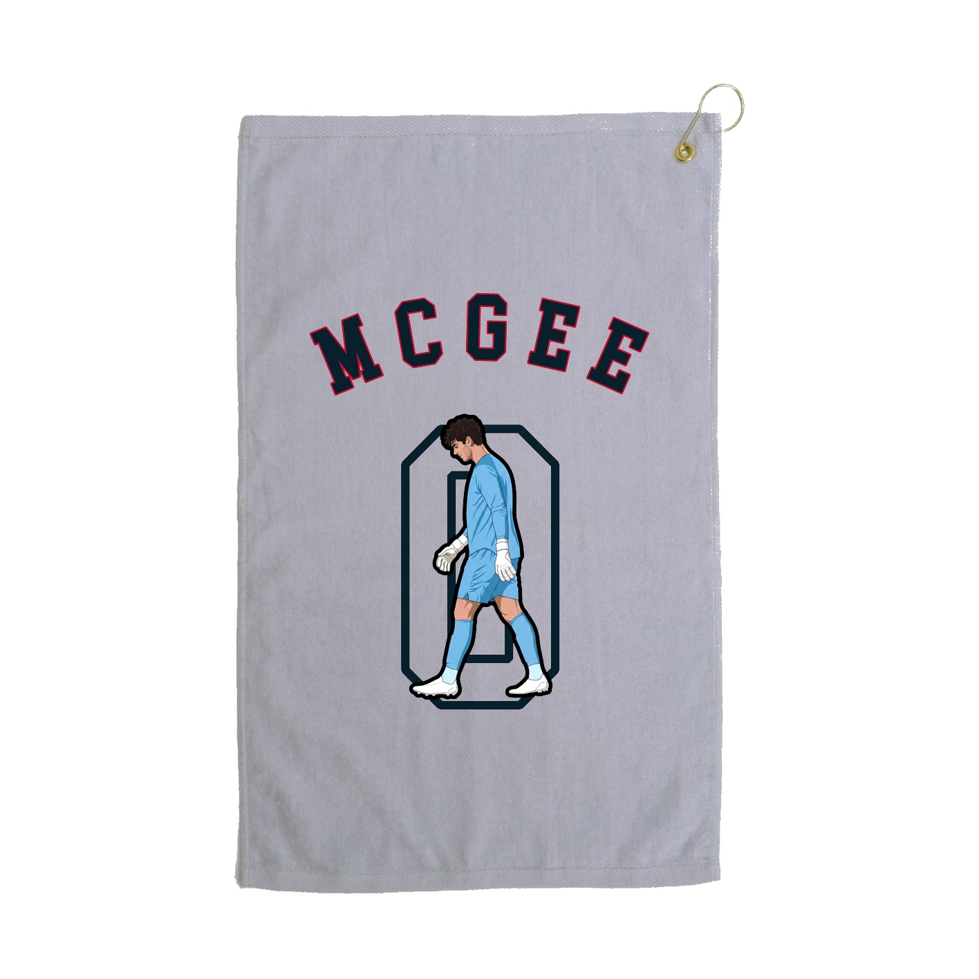 Golf Towel — Shirsey Arch in Grey
