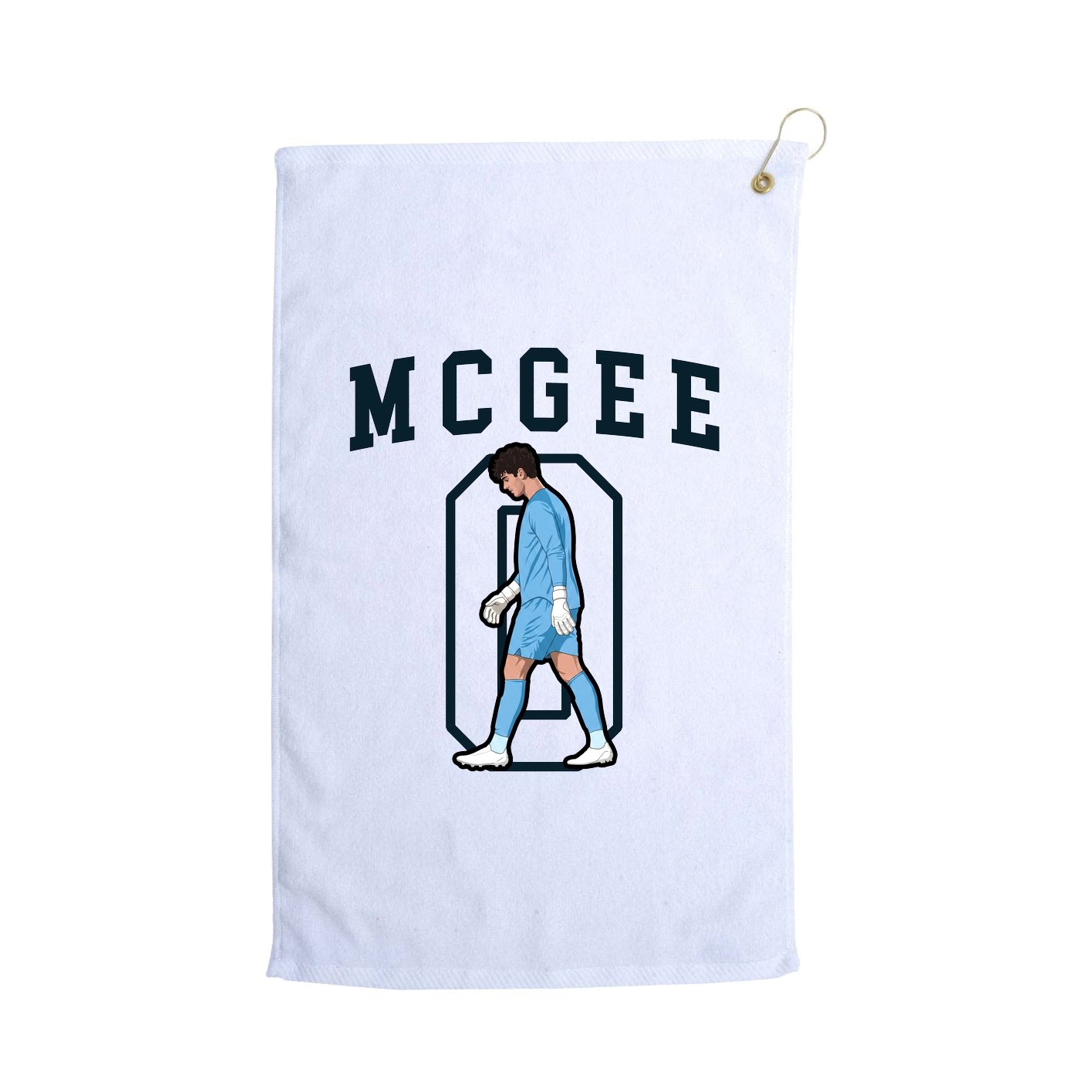 Golf Towel — Shirsey in White