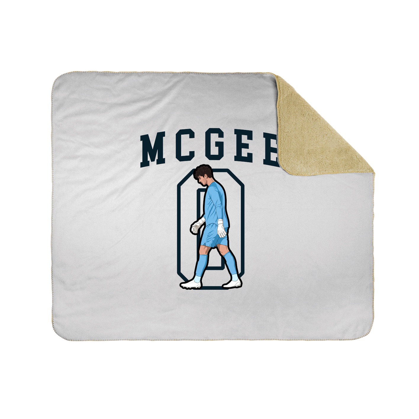 50x60 Sherpa Lined Throw Blanket