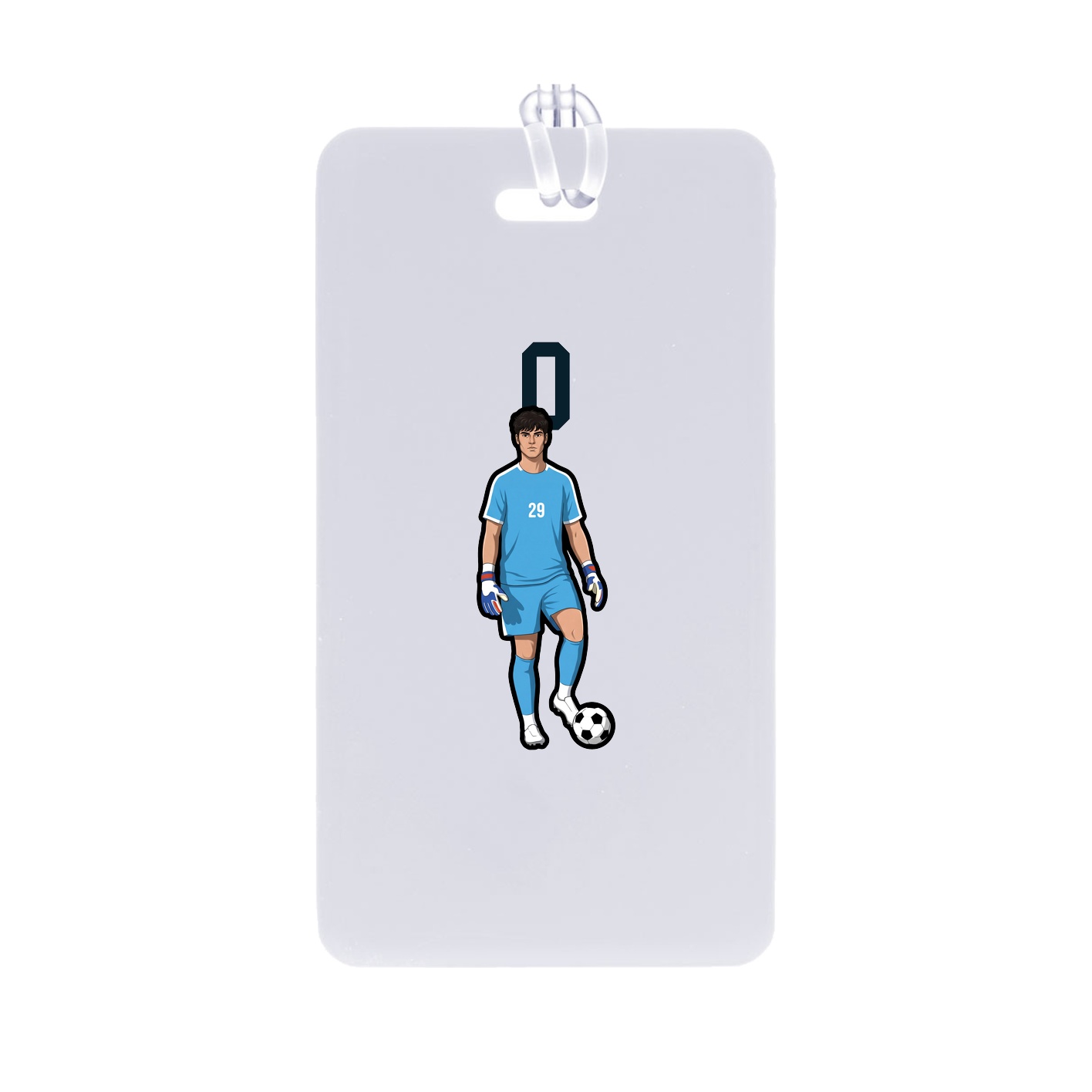 Bag Tag — Number Top in Classic