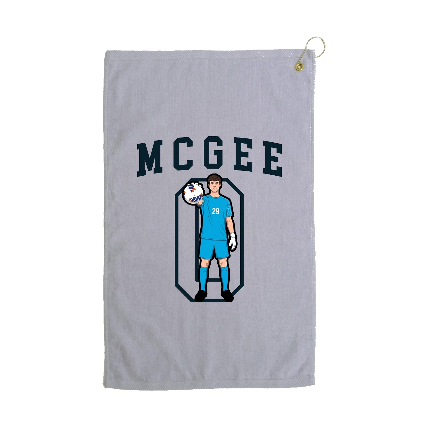 Golf Towel — Shirsey in Grey