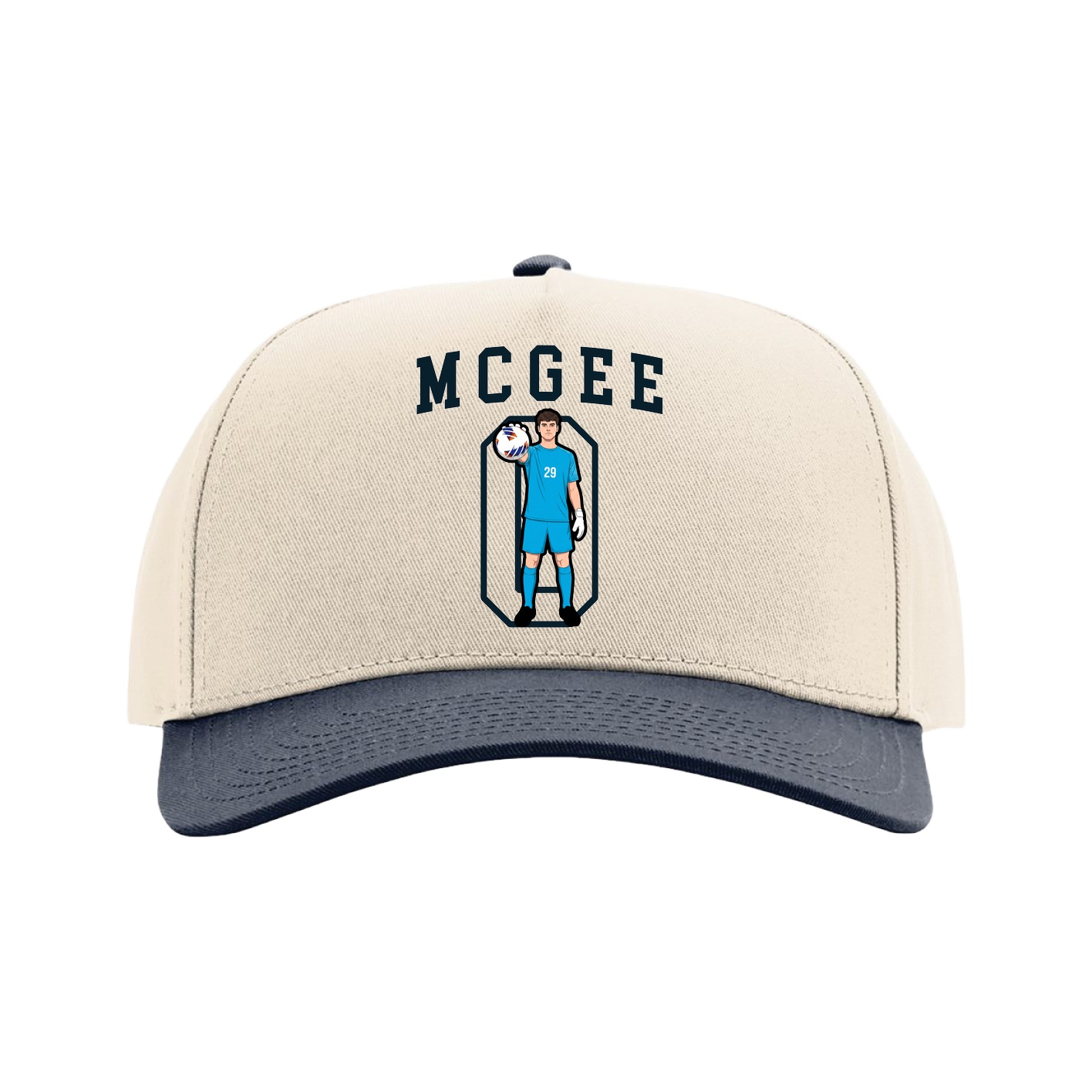 Full Fabric Five-Panel Champ Cap