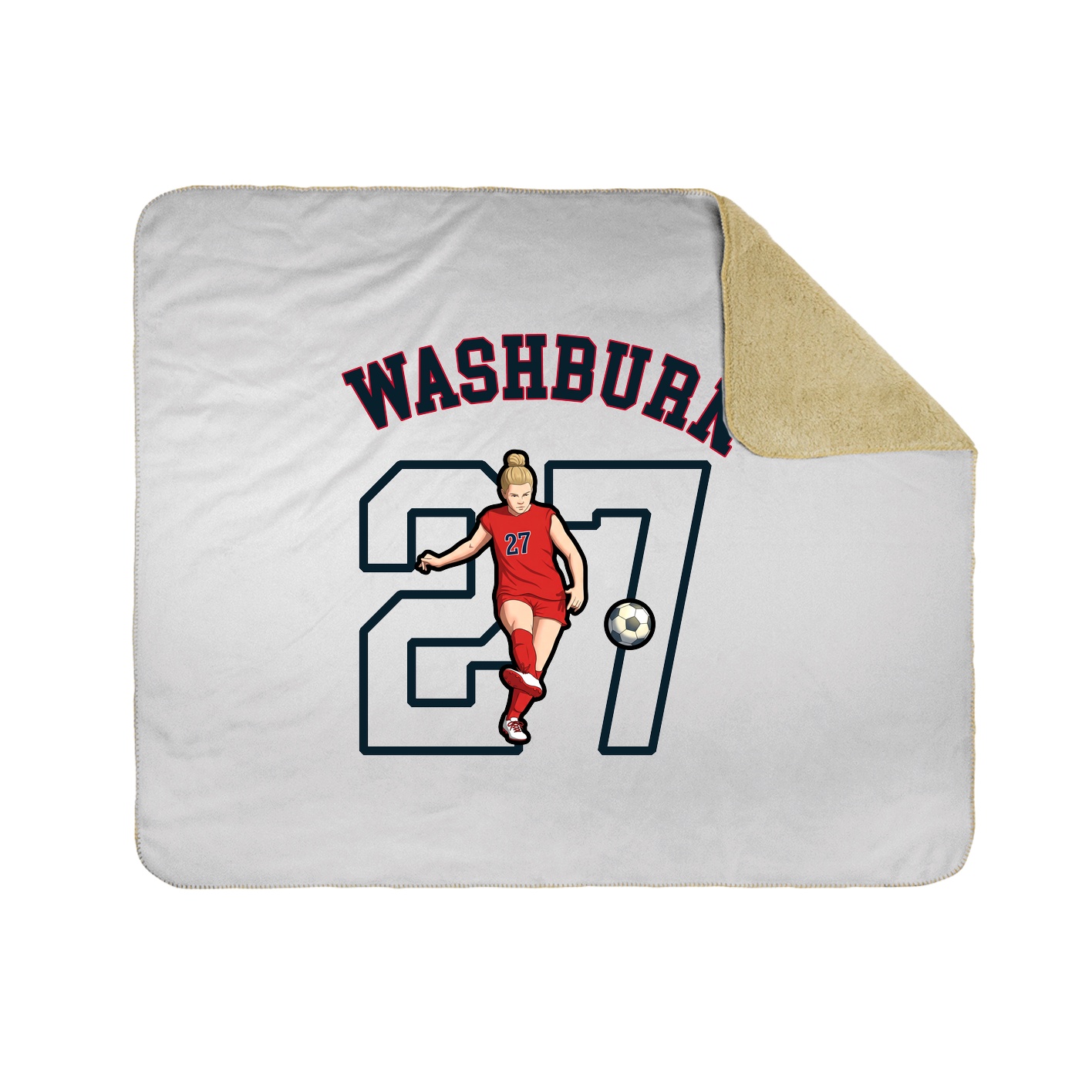 Throw Blanket — Shirsey Arch in White