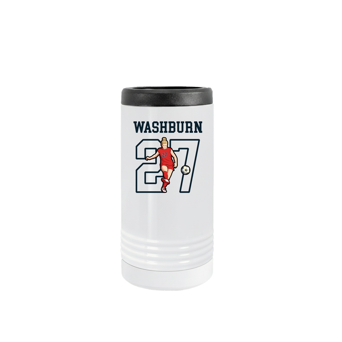 Slim Beverage Holder — Shirsey in White